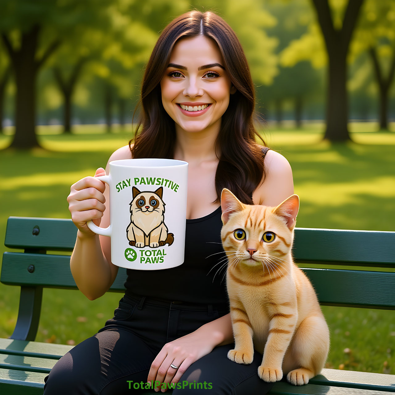 🐾 Stay Pawsitive – Ragdoll Edition Mug (11 oz / 15 oz) product thumbnail image 🐾 Stay Pawsitive – Ragdoll Edition Mug (11 oz / 15 oz) product thumbnail image