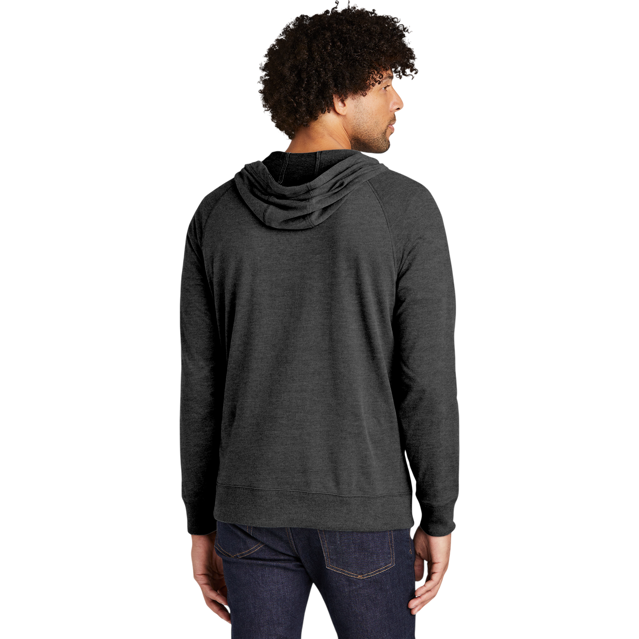 New Era Men's Sueded Cotton Blend Full-Zip Hoodie product thumbnail image New Era Men's Sueded Cotton Blend Full-Zip Hoodie product thumbnail image