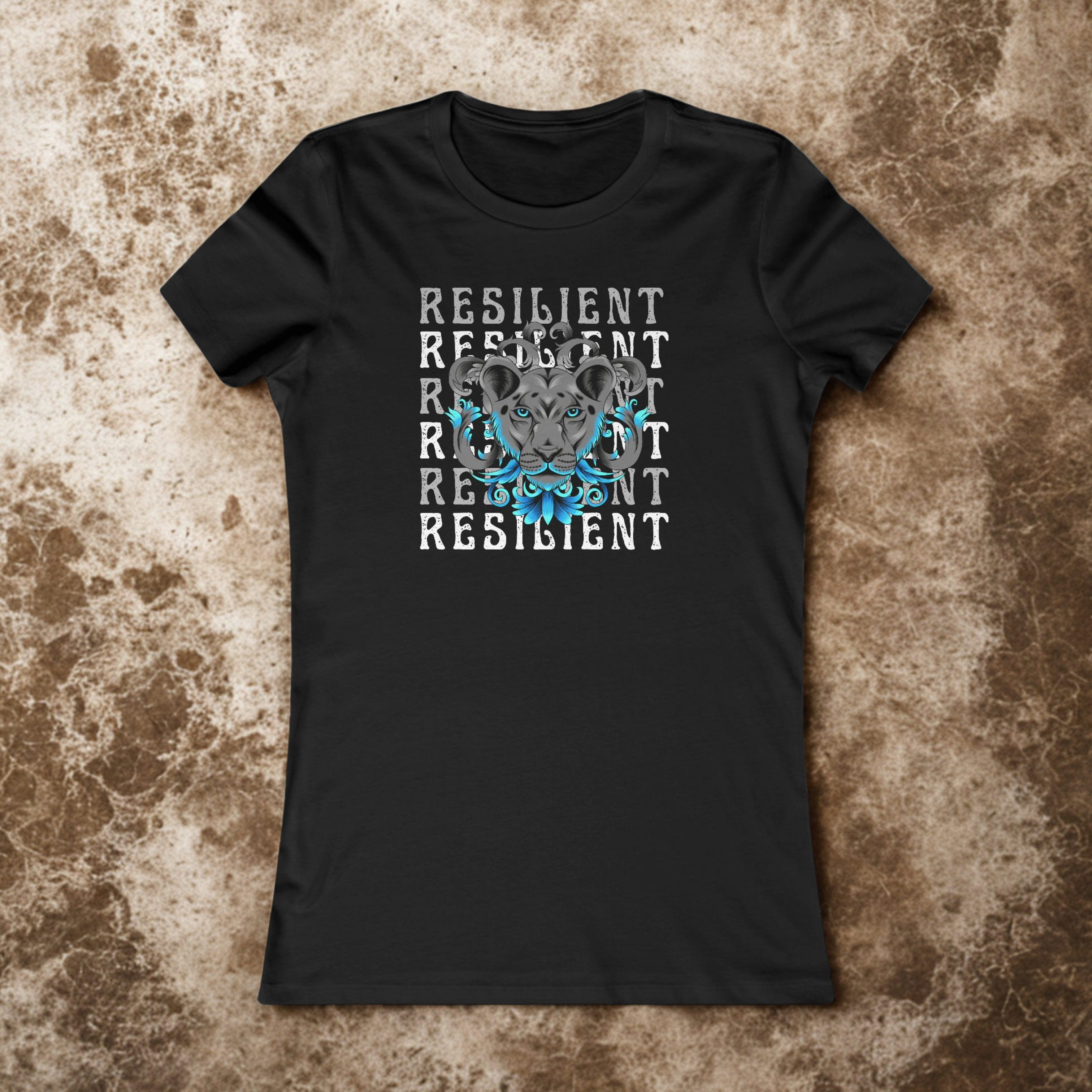 Resilient Women's Favorite Tee - Inspirational T-Shirt, Gift for Her, Empowerment Shirt, Motivational Apparel, Casual Everyday Wear product thumbnail image