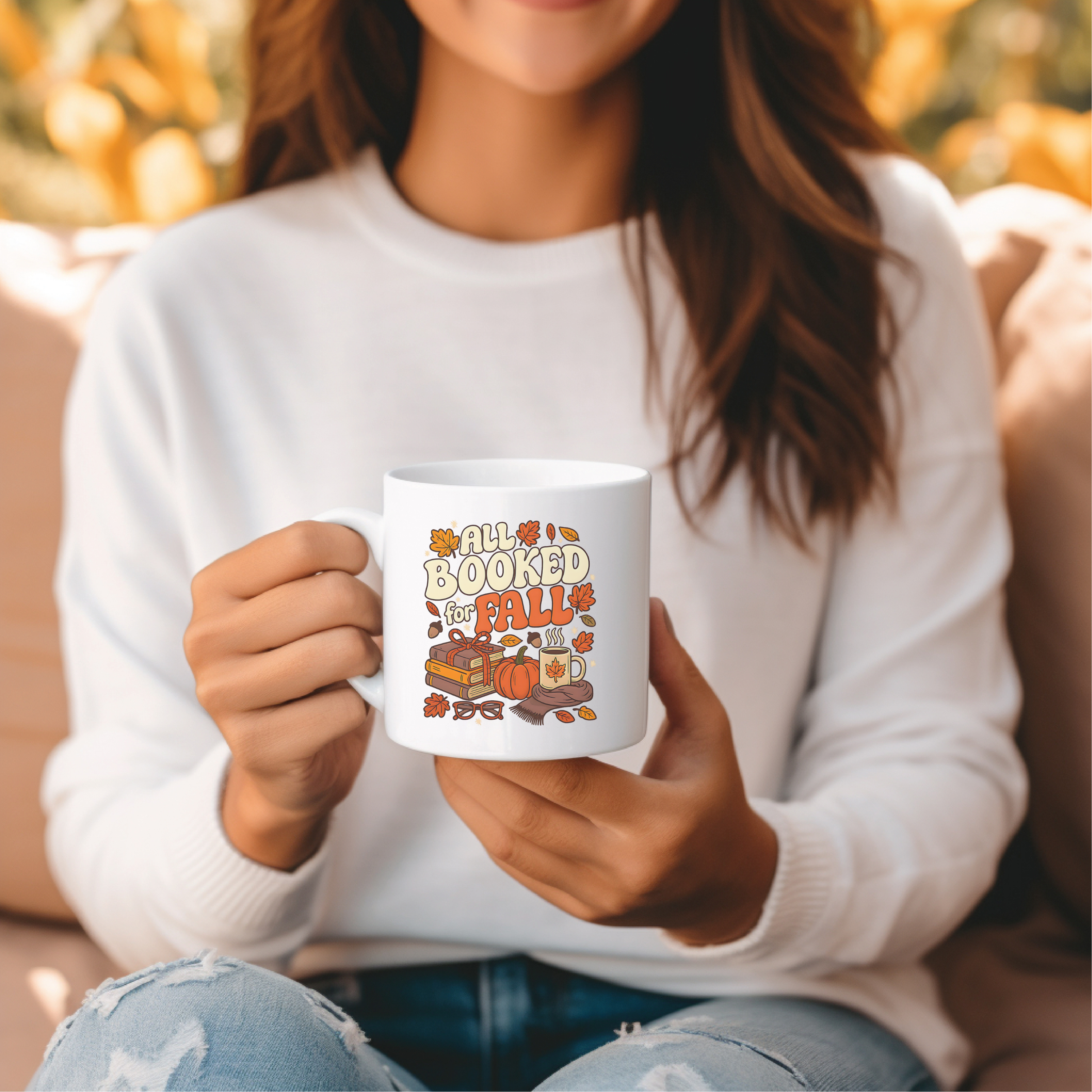 Cozy Fall Ceramic Mug  Cozy Fall Ceramic Mug