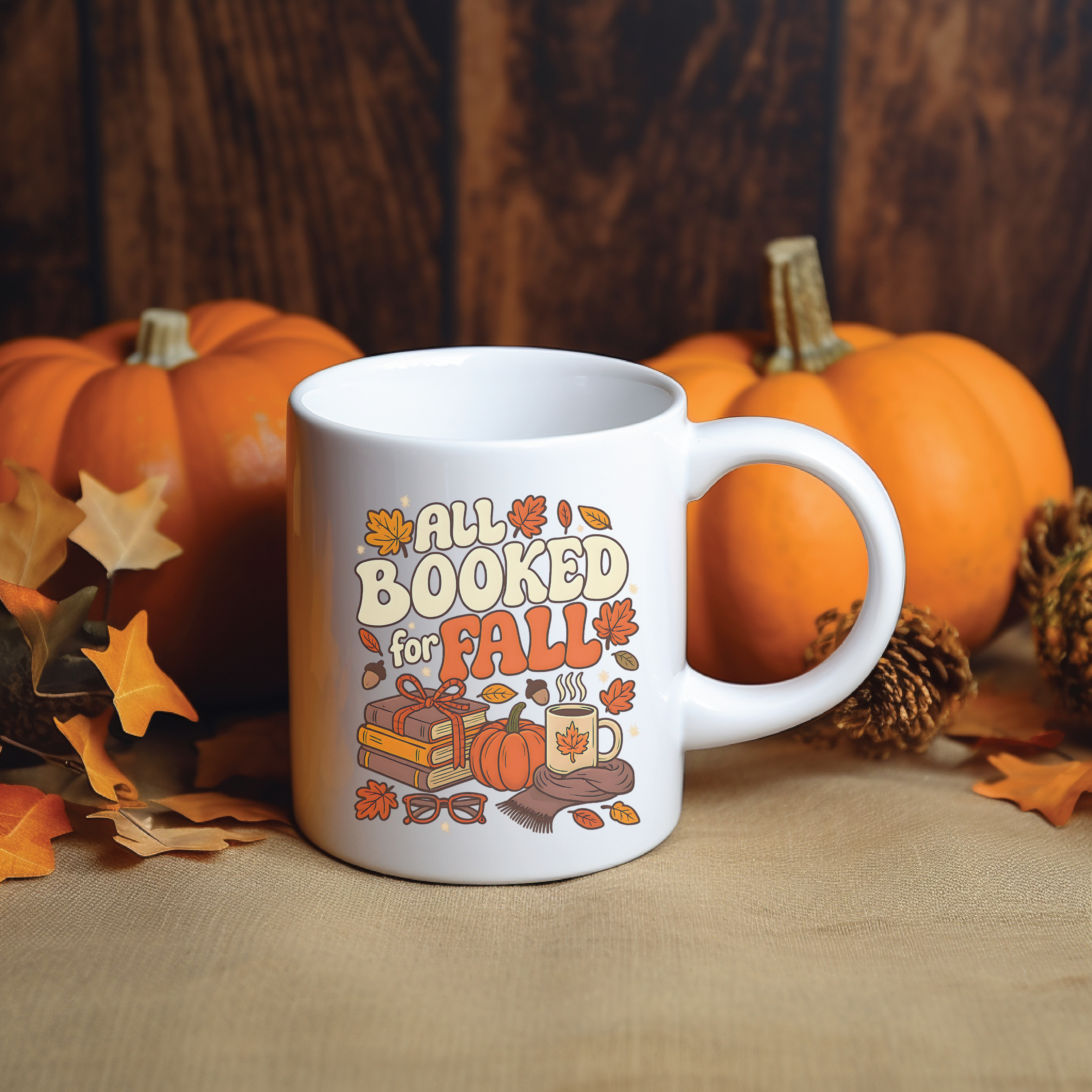 Cozy Fall Ceramic Mug  product thumbnail image Cozy Fall Ceramic Mug  product thumbnail image