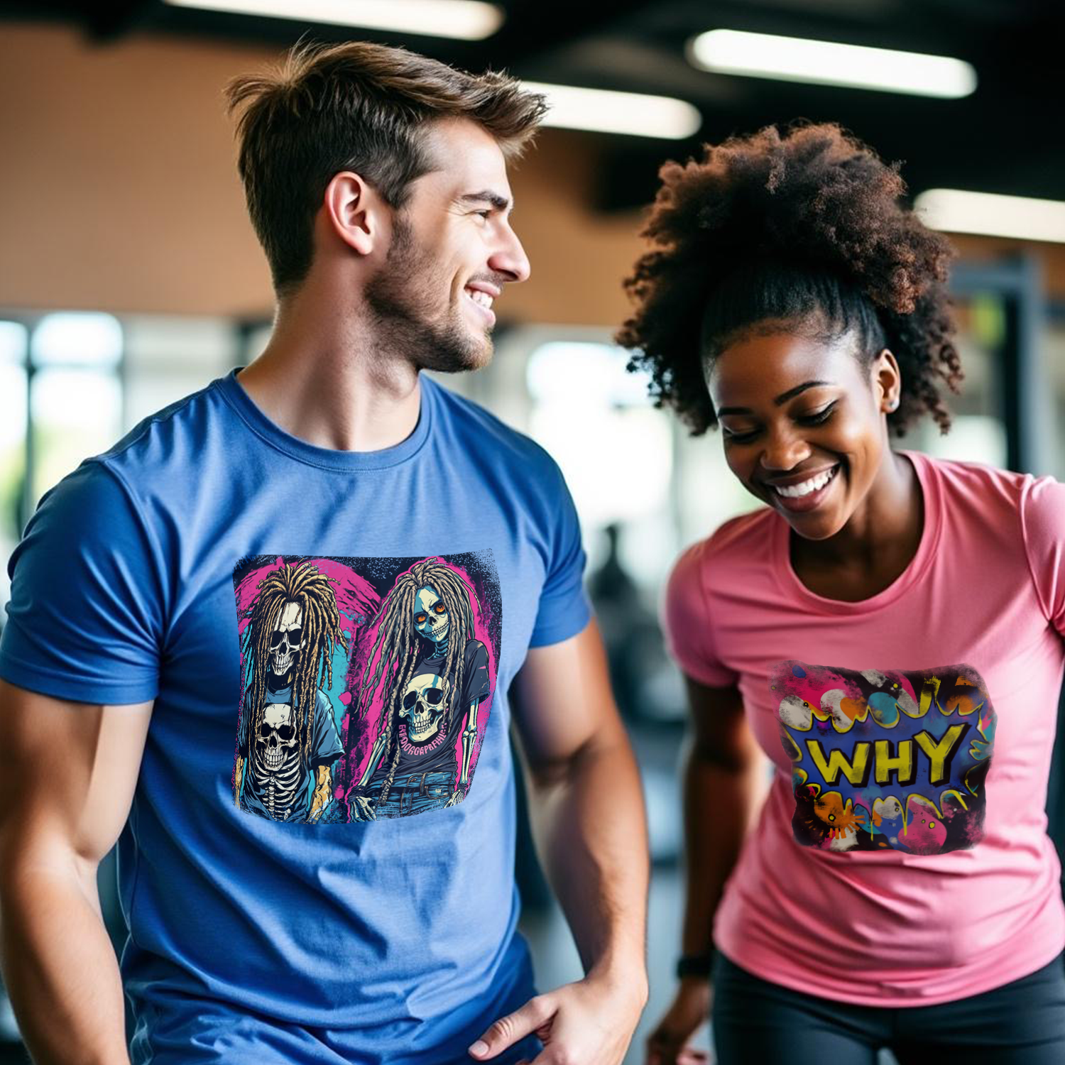 "WHY?" Women's Softstyle Graphic Tee product thumbnail image