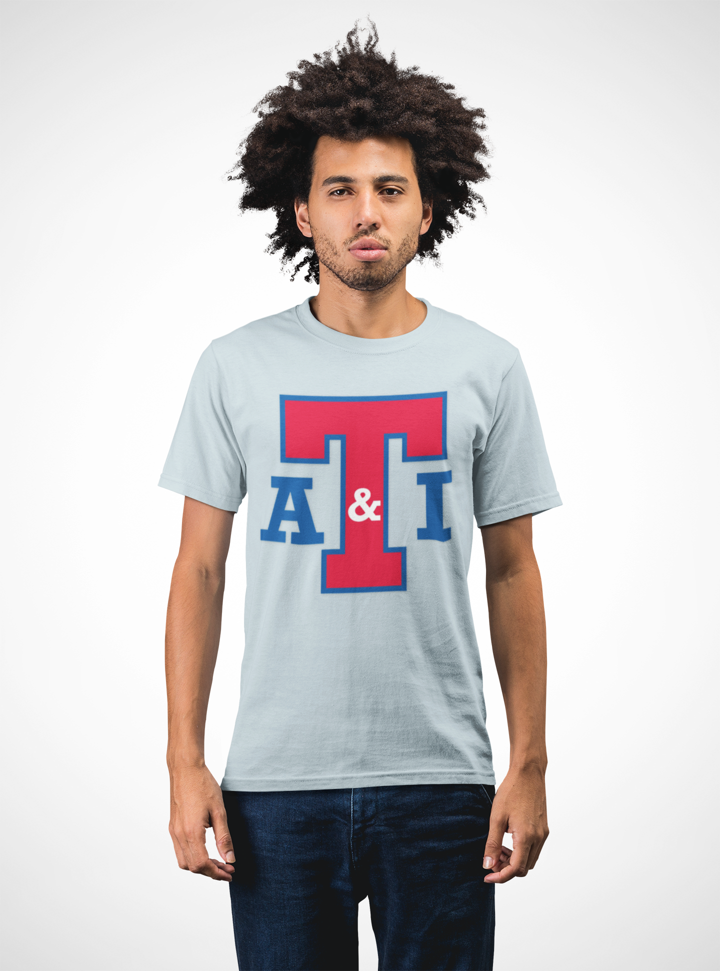 Tennessee A&amp;I Colorful Unisex T-Shirt product thumbnail image