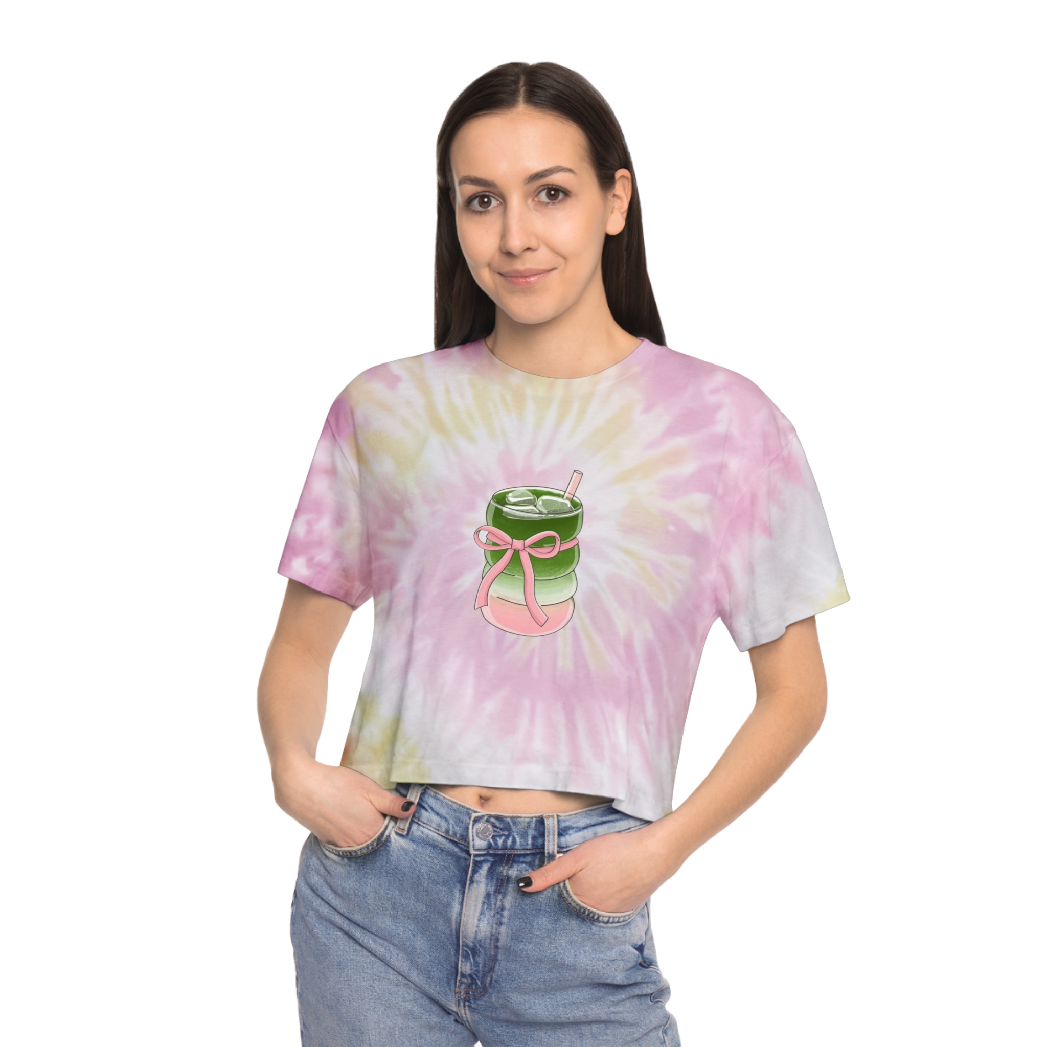 Personalized Women's Tie-Dye Crop T-Shirt, Relaxed Summer Top, Boho Vibes Tee, Festival Fashion, Beach Wear, Eco-Friendly Apparel Tee product thumbnail image Personalized Women's Tie-Dye Crop T-Shirt, Relaxed Summer Top, Boho Vibes Tee, Festival Fashion, Beach Wear, Eco-Friendly Apparel Tee product thumbnail image