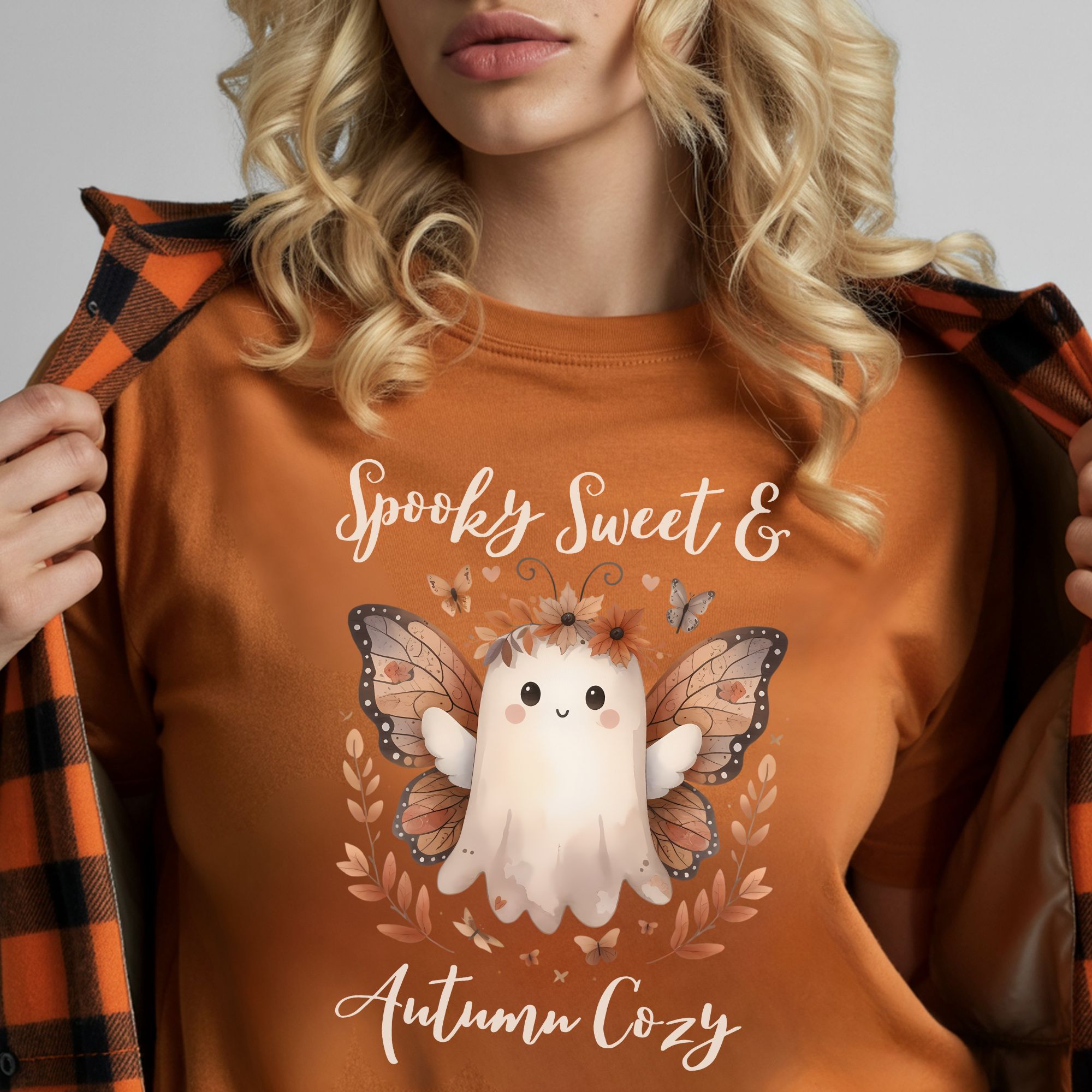 Spooky Sweet &amp; Autumn Cozy T-shirt 