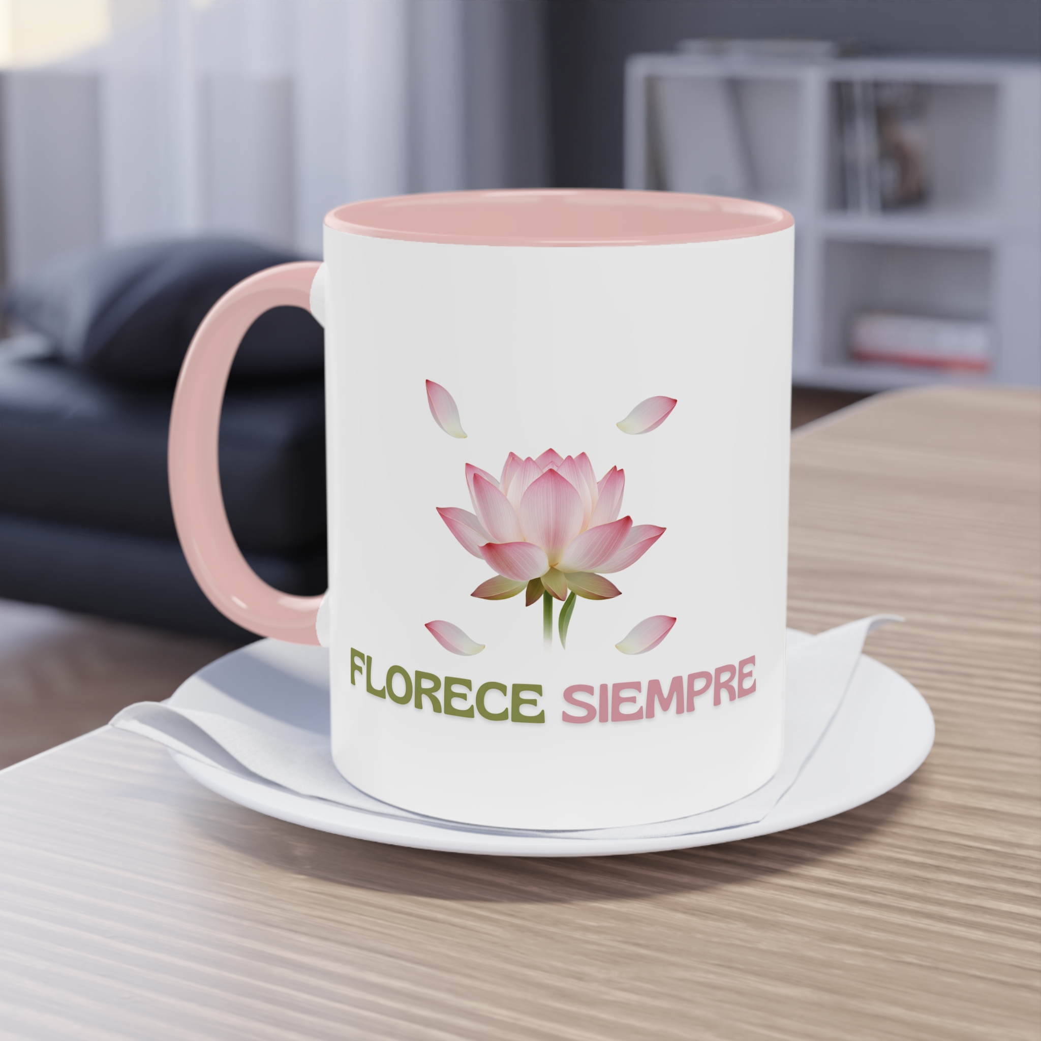 Taza “Florece Siempre” – Colores naturales,  tierna e inspiradora (11oz/15oz) product thumbnail image