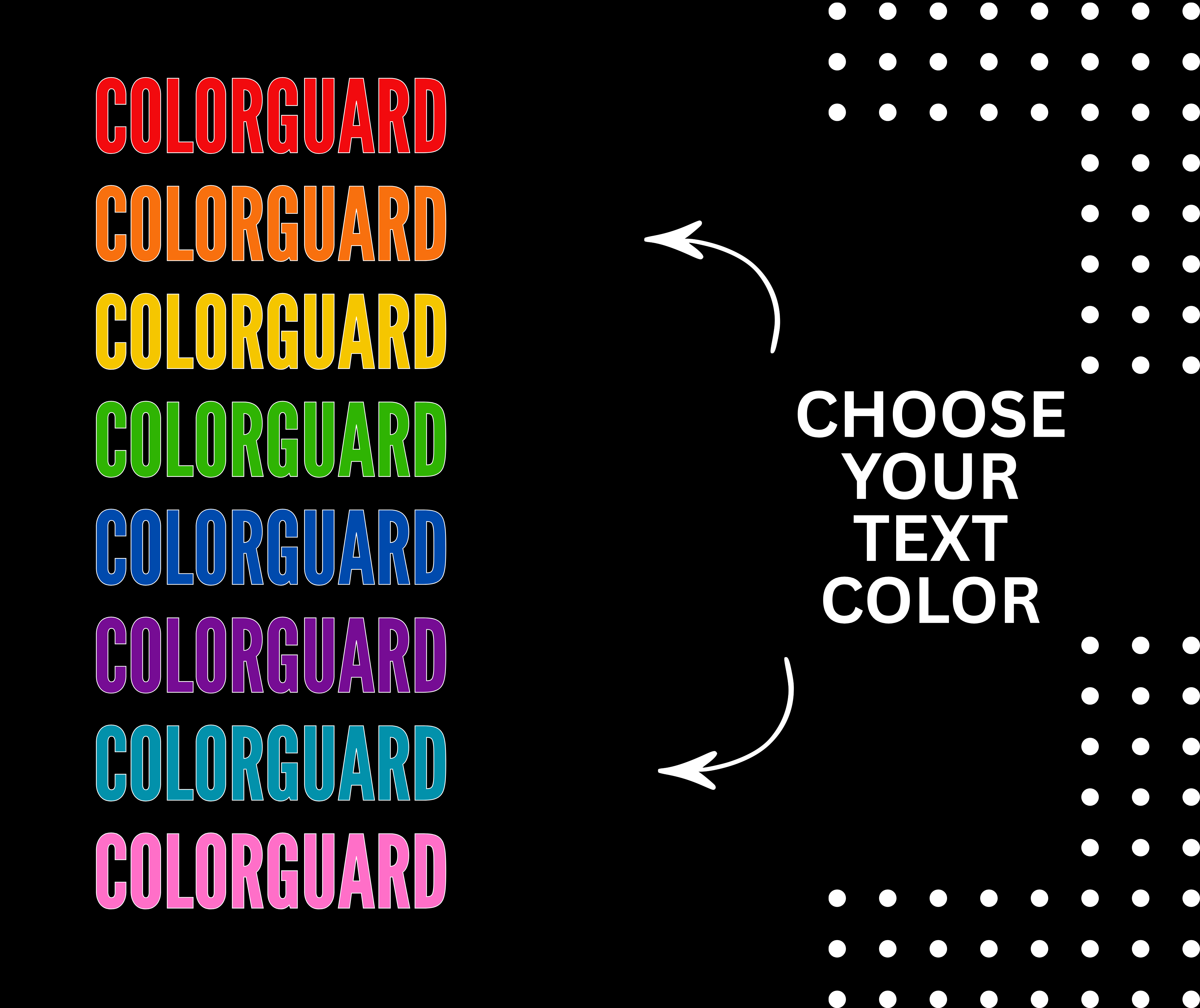 Custom Colorguard Racerback Tank - Feminine Fit product thumbnail image