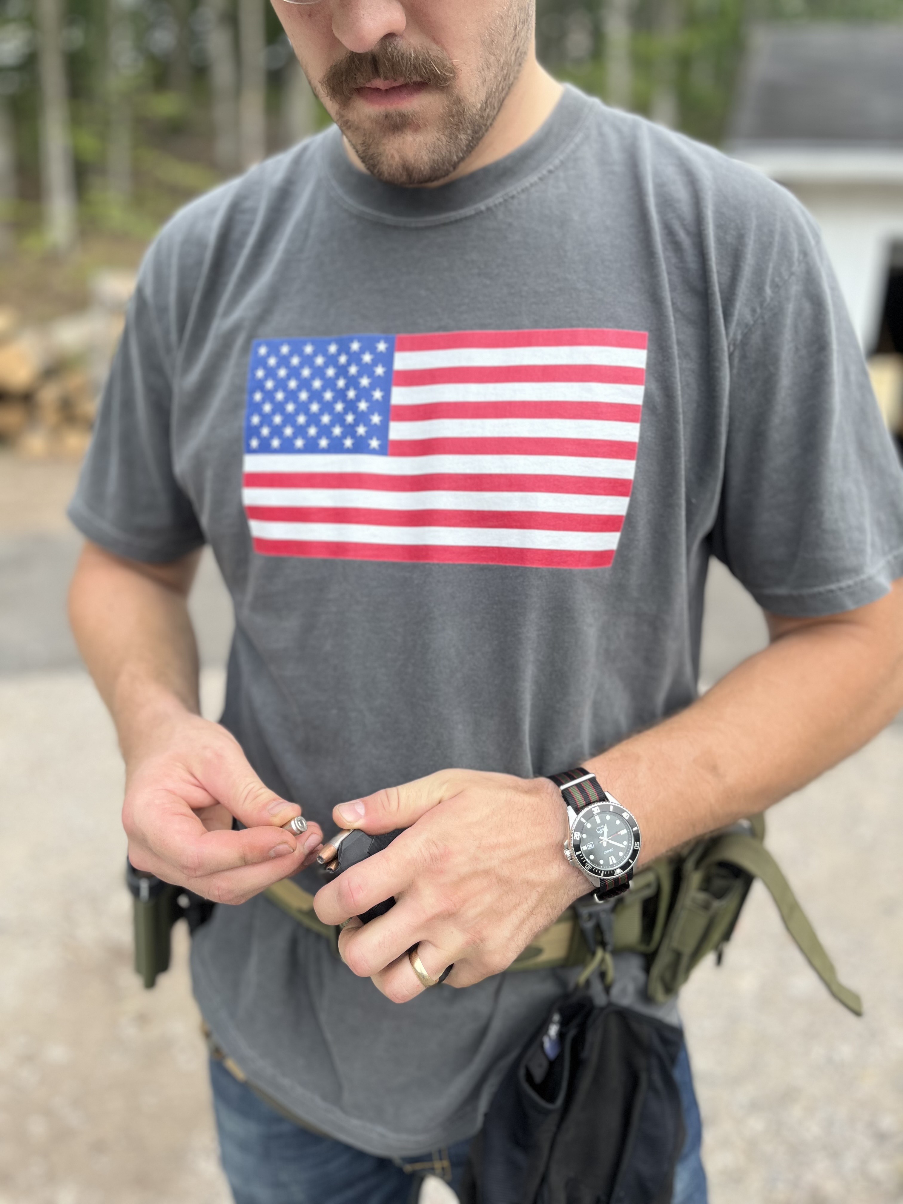 TWG American Flag Shirt product thumbnail image TWG American Flag Shirt product thumbnail image