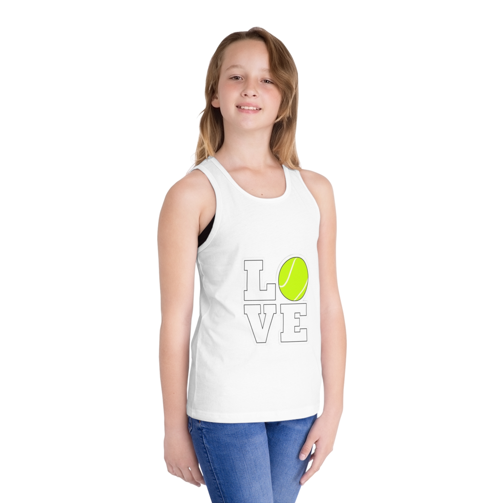 Personalized Teen's Tank Top, Stylish Kids Summer Essential, Perfect for Playtime, Birthdays, Family Gatherings, Outdoor Fun, For Boys & Girls aged from 9-14 years product thumbnail image Personalized Teen's Tank Top, Stylish Kids Summer Essential, Perfect for Playtime, Birthdays, Family Gatherings, Outdoor Fun, For Boys & Girls aged from 9-14 years product thumbnail image