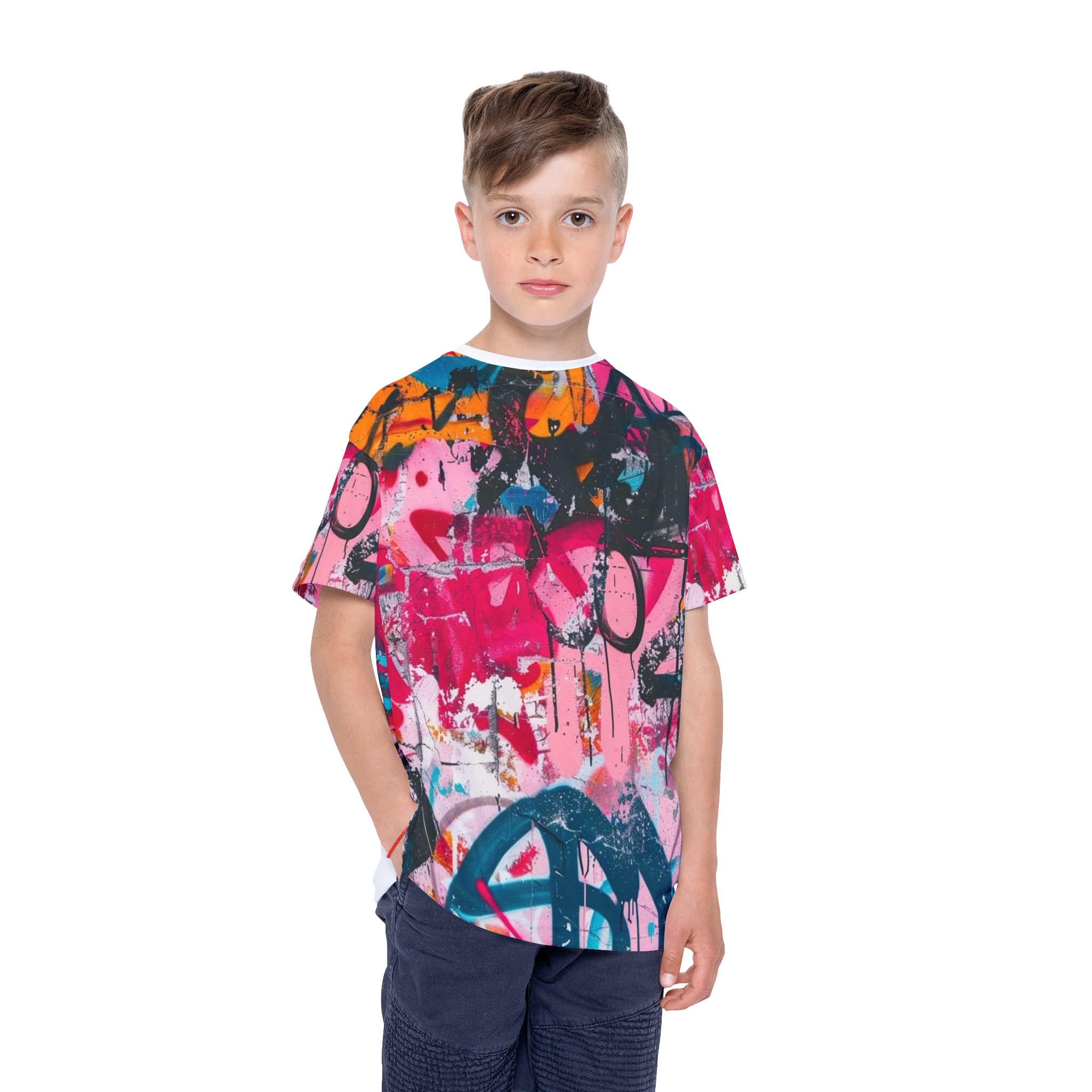 Personalized Kid's All Patterns T-shirt, Personalized Athletic Tee, Youth Team, Custom Apparel for Kids, Birthday Gift, Pattern Shirt for ages 6-14 years product thumbnail image Personalized Kid's All Patterns T-shirt, Personalized Athletic Tee, Youth Team, Custom Apparel for Kids, Birthday Gift, Pattern Shirt for ages 6-14 years product thumbnail image