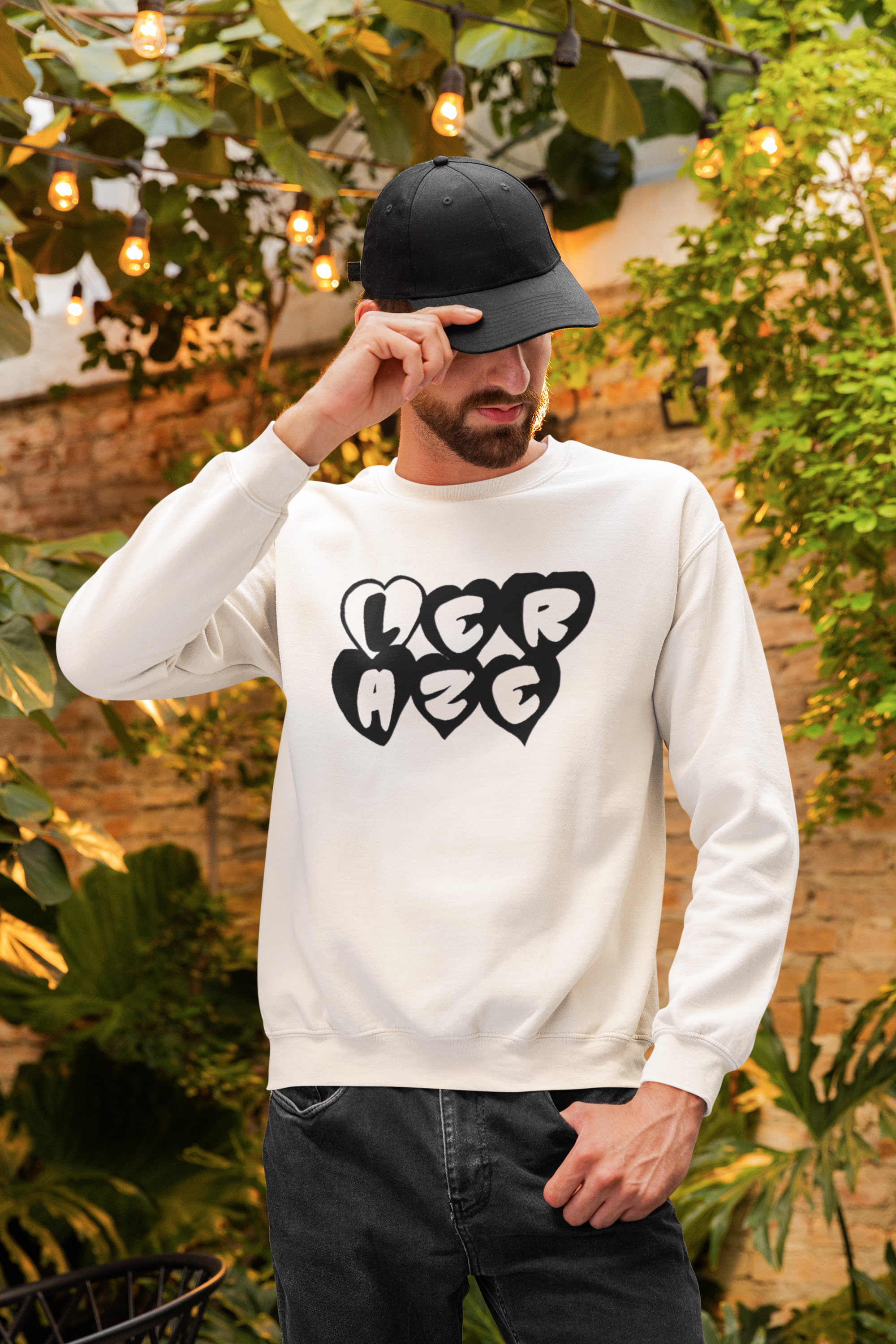 Leraze Casual Unisex Sweatshirt - Unisex Cozy Jumper product thumbnail image