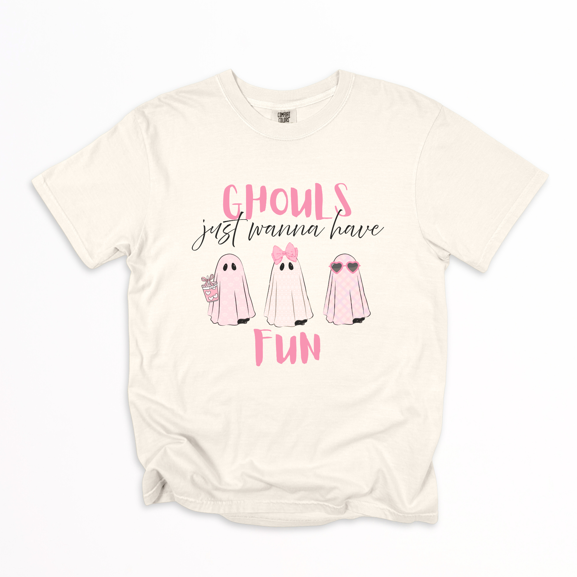 Ghouls Just Wanna Have Fun Shirt, Halloween T-Shirt, Unisex Graphic Tee, Spooky Season Apparel, Cute Ghosts Shirt, Fall Fashion Top product thumbnail image Ghouls Just Wanna Have Fun Shirt, Halloween T-Shirt, Unisex Graphic Tee, Spooky Season Apparel, Cute Ghosts Shirt, Fall Fashion Top product thumbnail image
