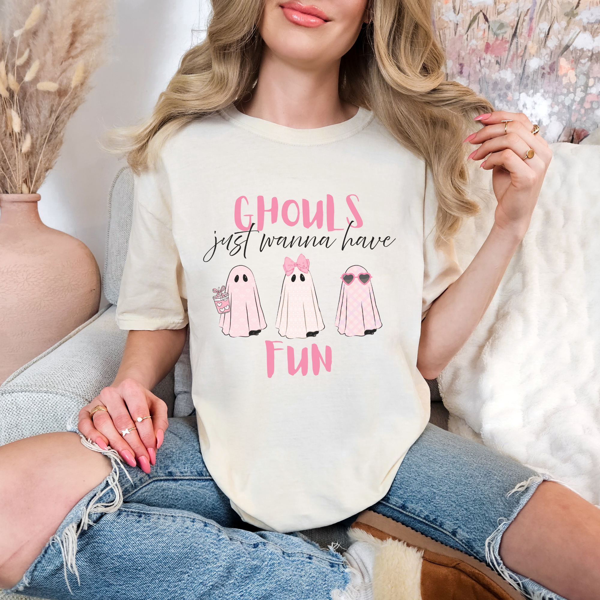 Ghouls Just Wanna Have Fun Shirt, Halloween T-Shirt, Unisex Graphic Tee, Spooky Season Apparel, Cute Ghosts Shirt, Fall Fashion Top Ghouls Just Wanna Have Fun Shirt, Halloween T-Shirt, Unisex Graphic Tee, Spooky Season Apparel, Cute Ghosts Shirt, Fall Fashion Top