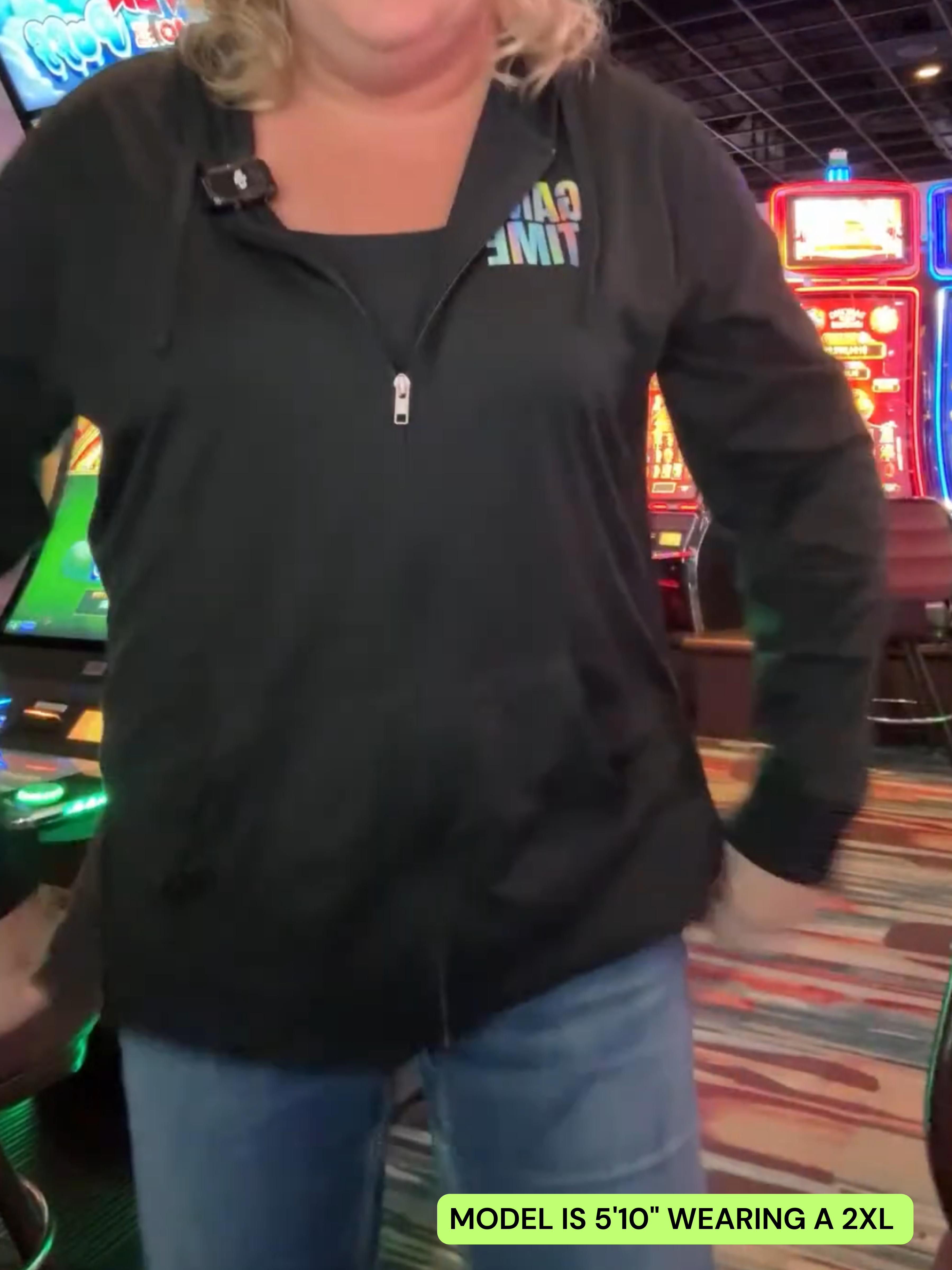 Game Time Zip Hoodie, Everyday's Game Day, Sports Hoodie  product thumbnail image