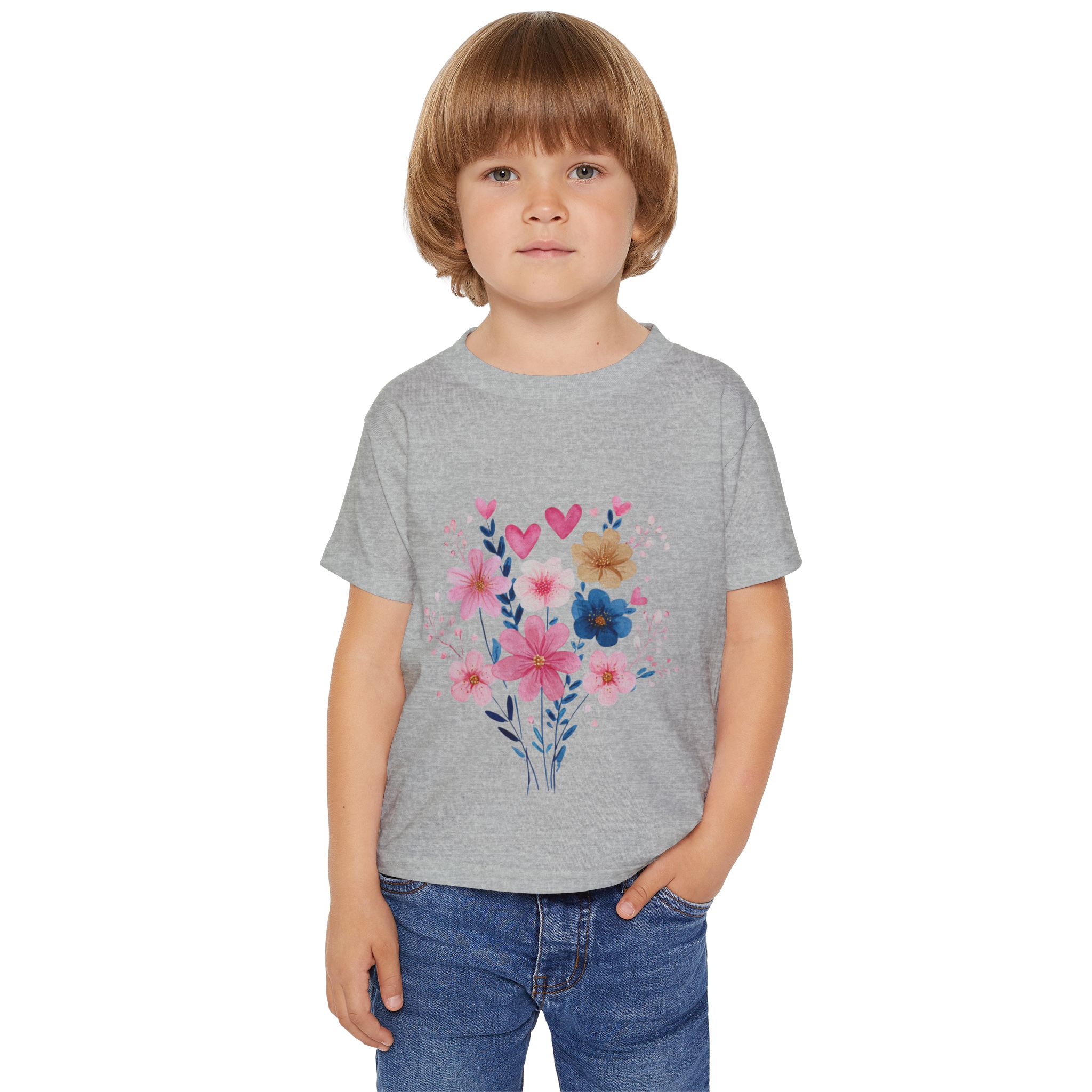Personalized Toddler T-Shirt, Cute Kids T-Shirt, Customizable Toddler Shirt, Toddler Apparel for Any Occasion, Birthday Gift for Kids aged 1-5 years product thumbnail image