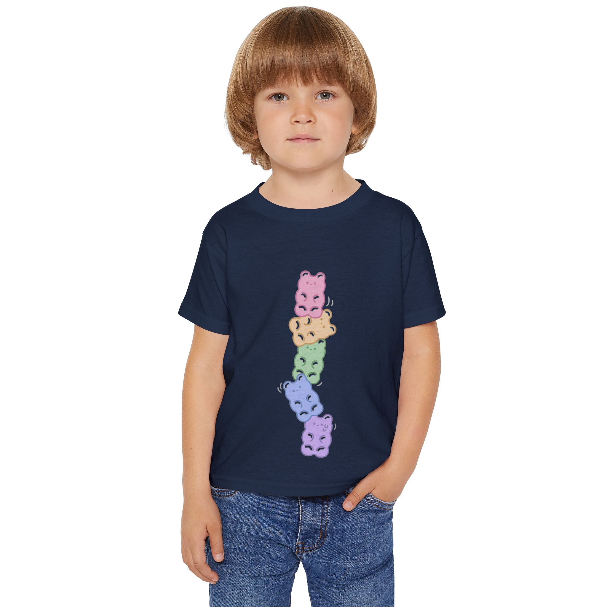 Personalized Toddler T-Shirt, Cute Kids T-Shirt, Customizable Toddler Shirt, Toddler Apparel for Any Occasion, Birthday Gift for Kids aged 1-5 years product thumbnail image
