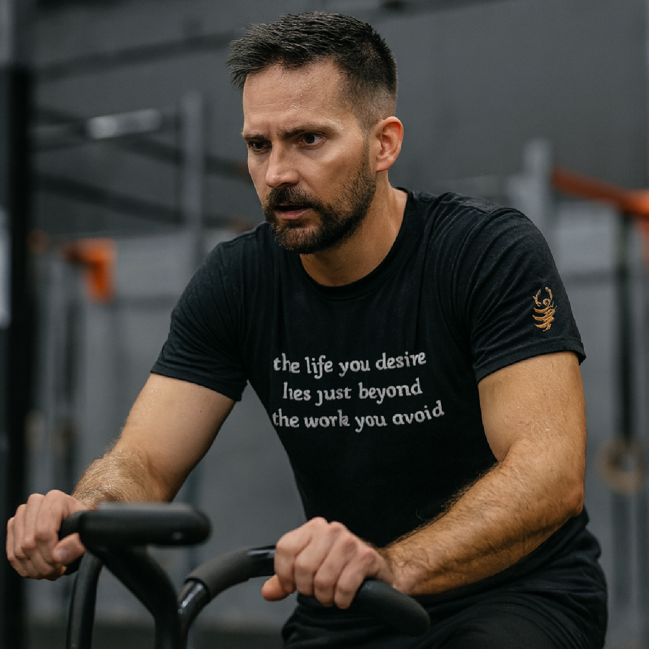 The Life You Desire Black 100% Cotton T-Shirt product thumbnail image The Life You Desire Black 100% Cotton T-Shirt product thumbnail image