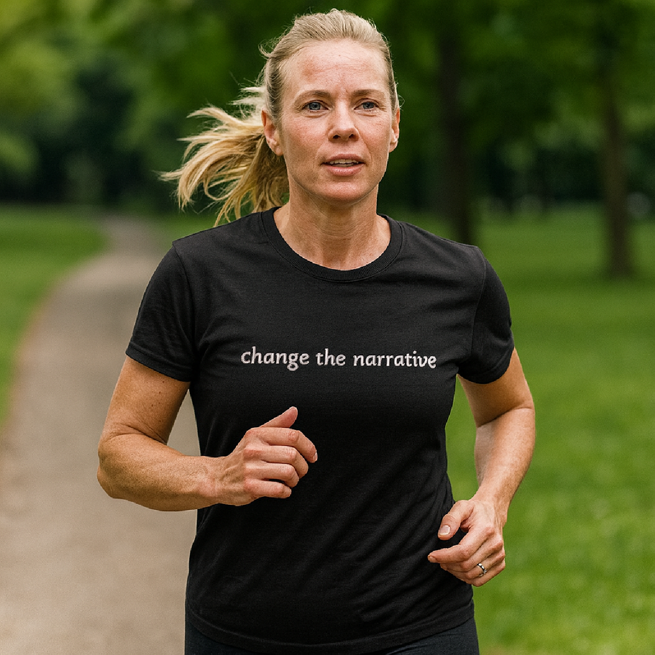 Change The Narrative Black 100% Cotton T-Shirt product thumbnail image Change The Narrative Black 100% Cotton T-Shirt product thumbnail image