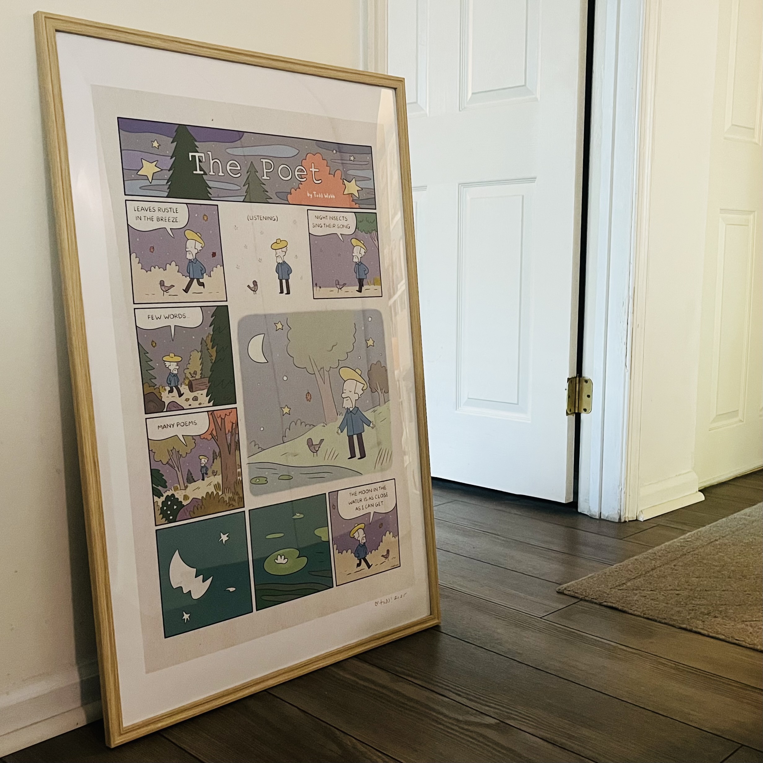 The Poet - Oversized 24x36 Art Print of Sunday Comics Page by Todd Webb product thumbnail image The Poet - Oversized 24x36 Art Print of Sunday Comics Page by Todd Webb product thumbnail image