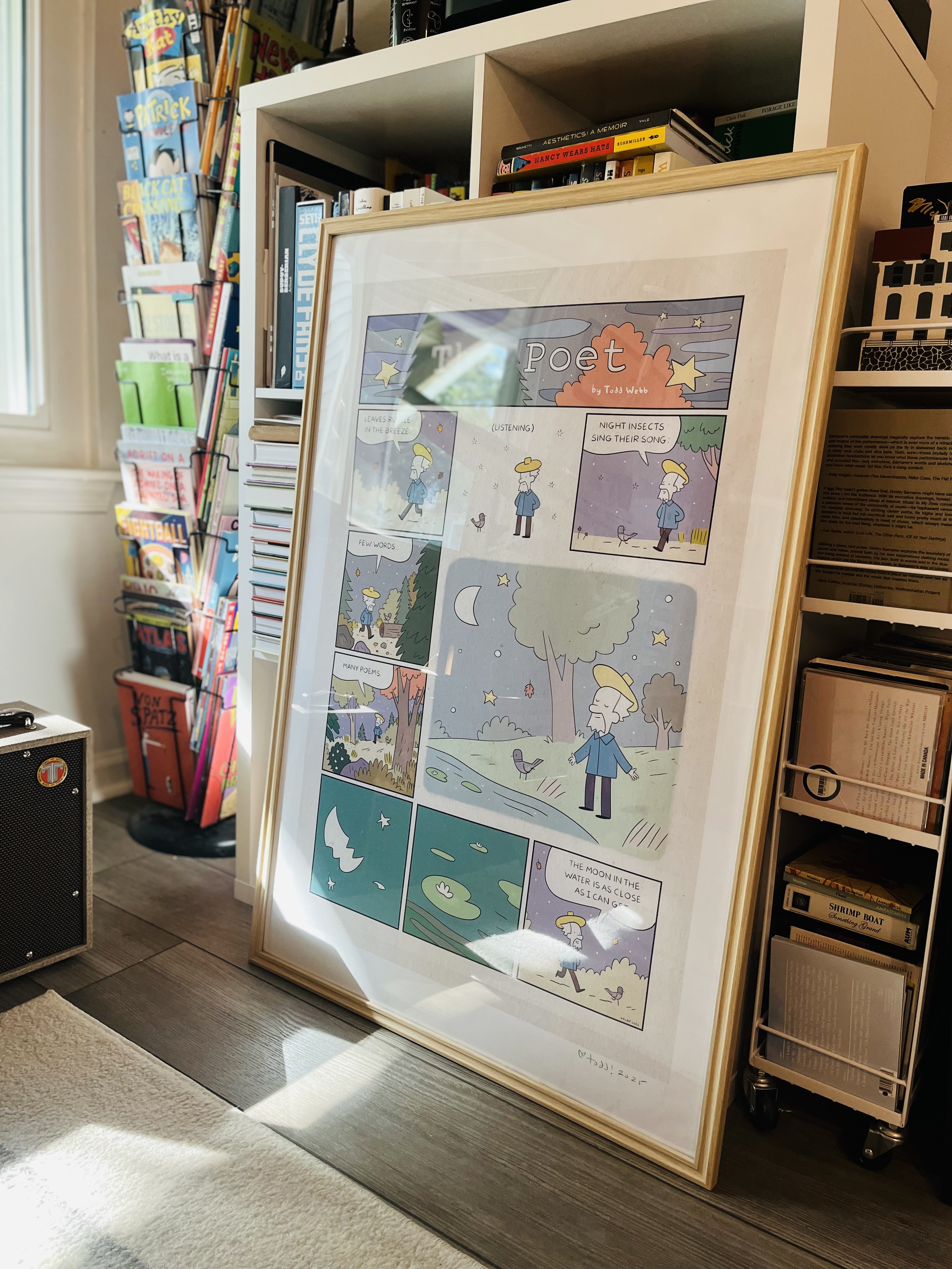 The Poet - Oversized 24x36 Art Print of Sunday Comics Page by Todd Webb product thumbnail image The Poet - Oversized 24x36 Art Print of Sunday Comics Page by Todd Webb product thumbnail image