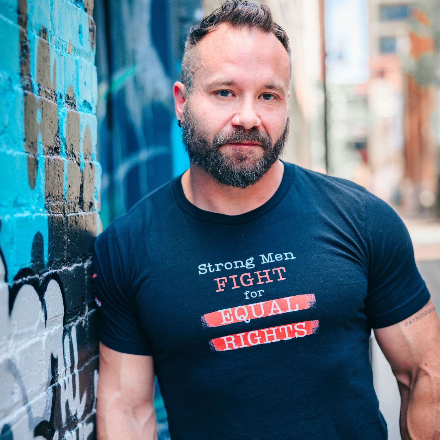 "Strong Men FIGHT for EQUAL RIGHTS" Unisex Tee product thumbnail image "Strong Men FIGHT for EQUAL RIGHTS" Unisex Tee product thumbnail image