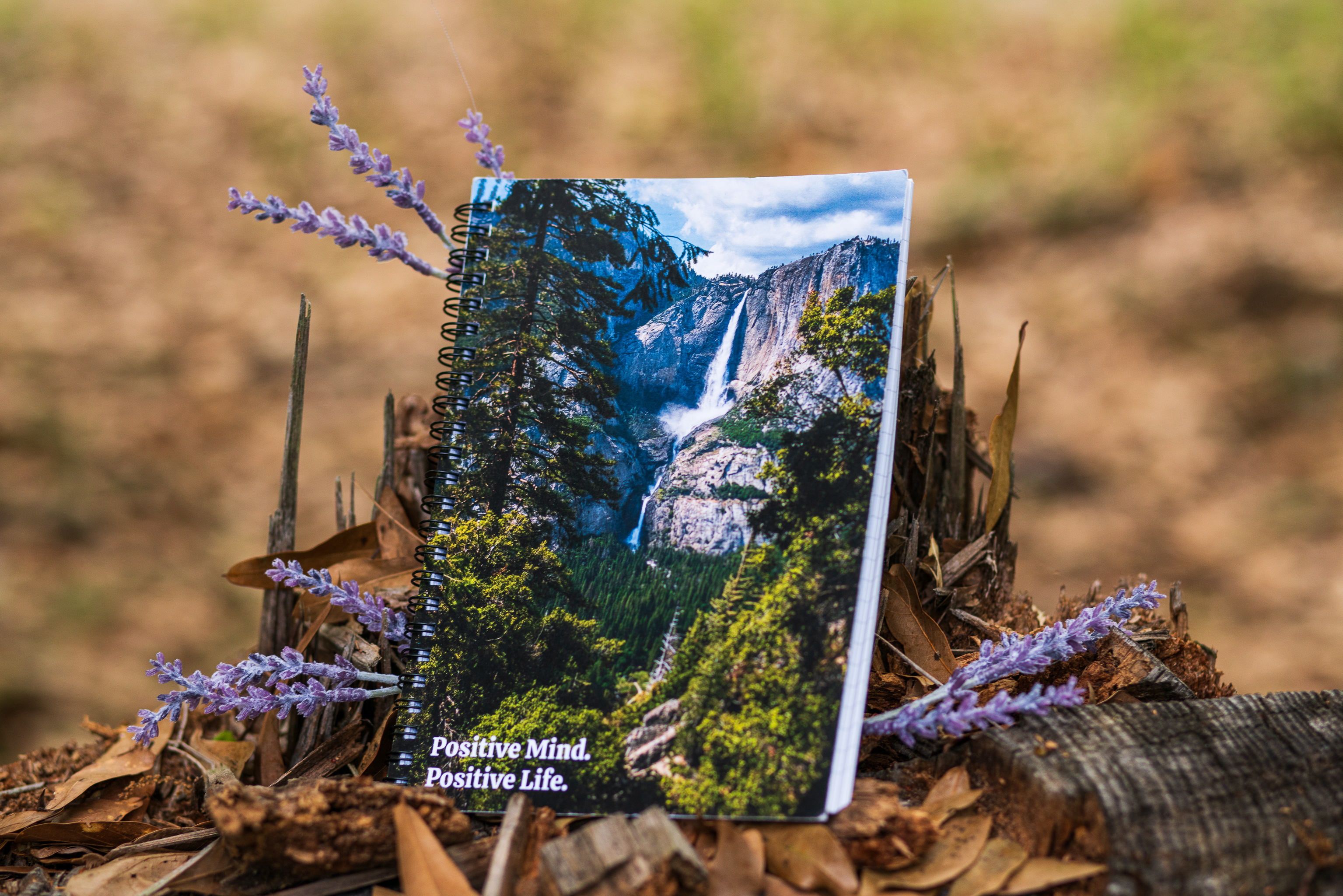 Yosemite Falls, Yosemite National Park - Spiral Notebook or Journal - Ruled Line product thumbnail image