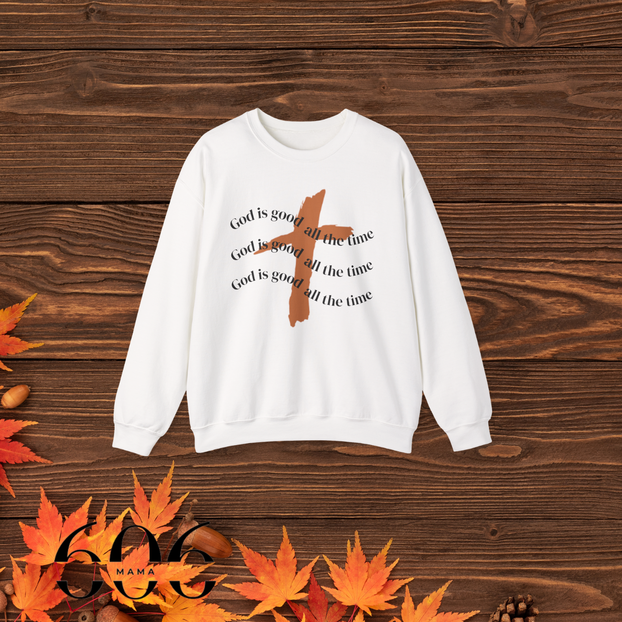 Faith-Inspired Crewneck Sweatshirt, Religious Gift, Cozy Christian Apparel, Everyday Comfort, Perfect for Worship product thumbnail image