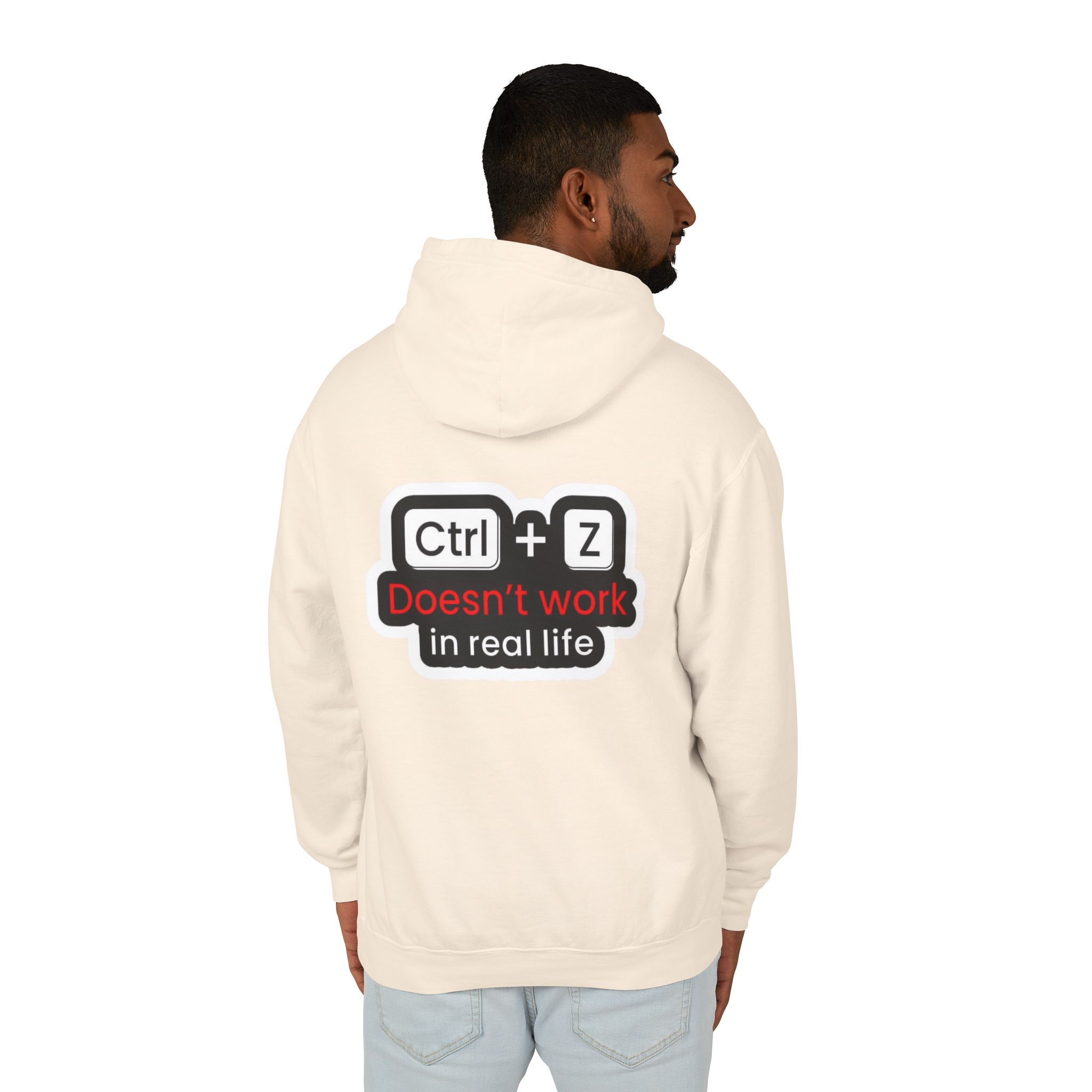 Personalized Hooded Sweatshirt, Perfect for Fall Days, Casual Outings, Friends, Birthday, Unisex Customizable Design, Gift for Her/Him product thumbnail image