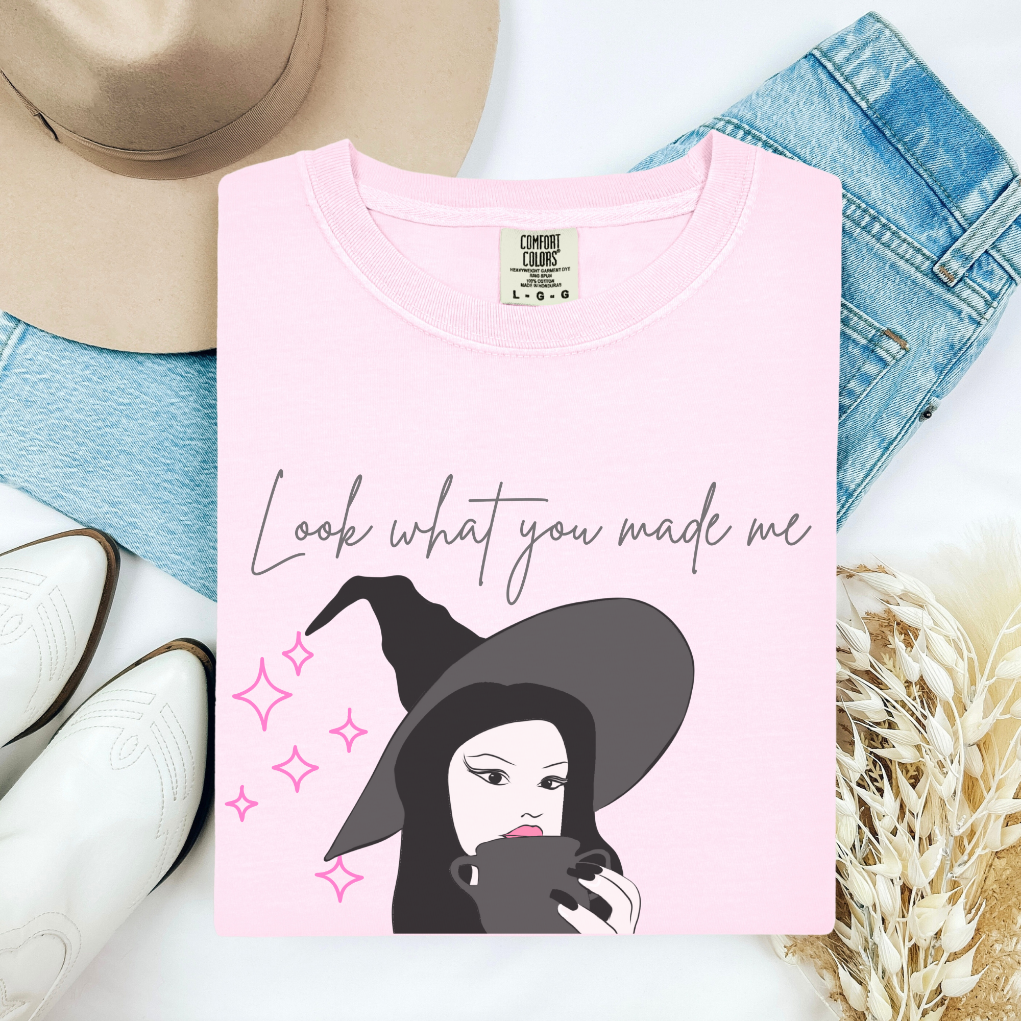 Witchy Graphic T-Shirt, Boho Tee, Unisex Halloween Shirt, Gift for Her, Casual Vintage Top, Unique Graphic Apparel product thumbnail image Witchy Graphic T-Shirt, Boho Tee, Unisex Halloween Shirt, Gift for Her, Casual Vintage Top, Unique Graphic Apparel product thumbnail image