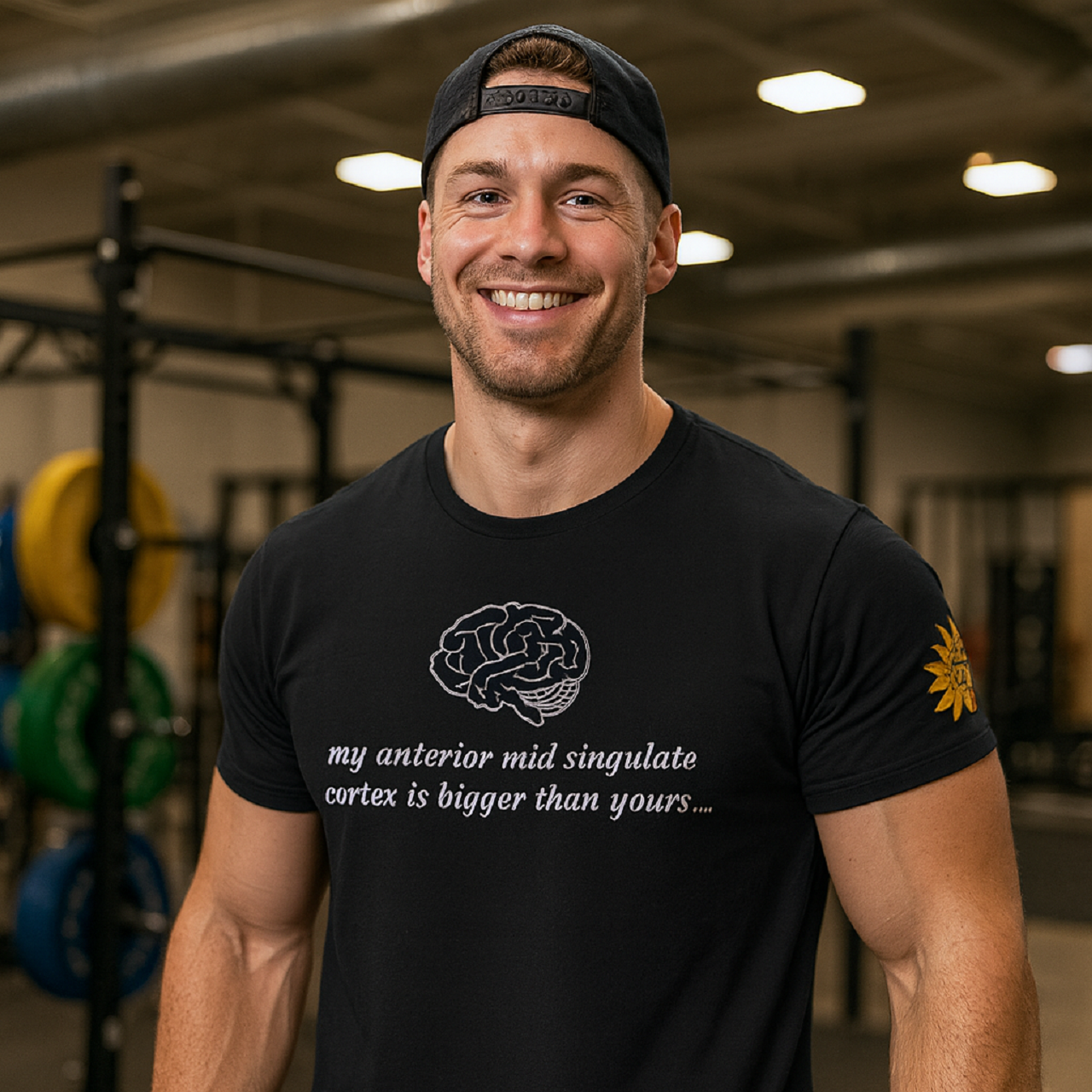 Anterior mid Cingulate Cortex 100% Cotton Black T-Shirt product thumbnail image Anterior mid Cingulate Cortex 100% Cotton Black T-Shirt product thumbnail image