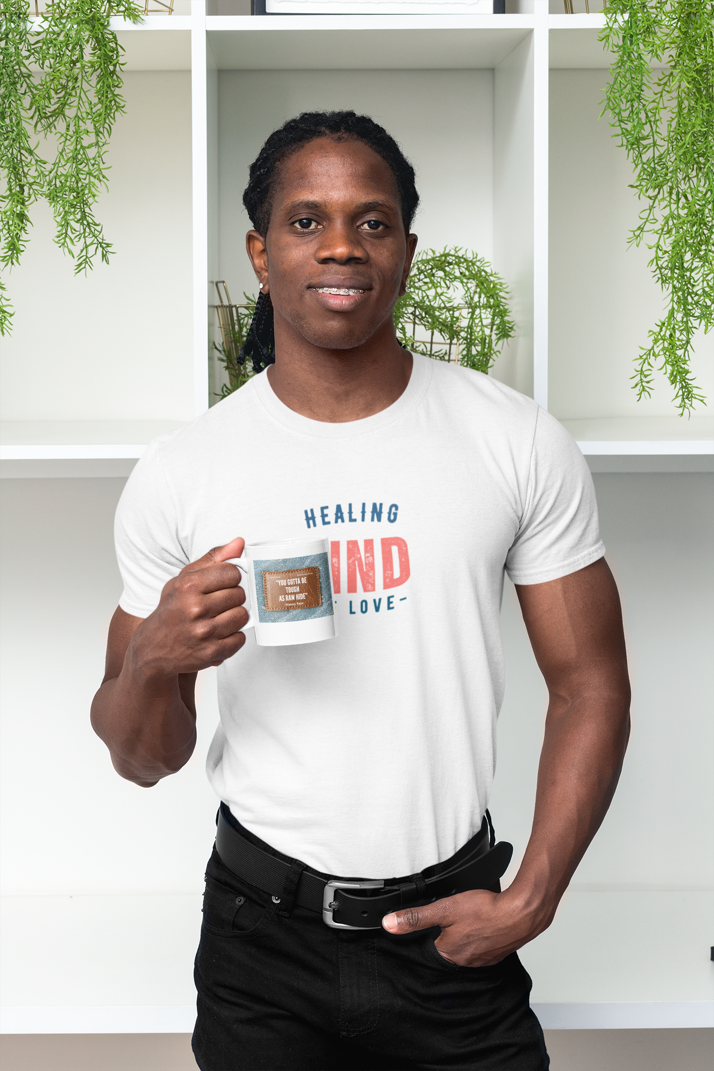 Healing Kind of Love T-shirt, Unisex Garment-Dyed Tee, Inspirational Apparel, Perfect Gift for Loved Ones, Casual Everyday Wear product thumbnail image