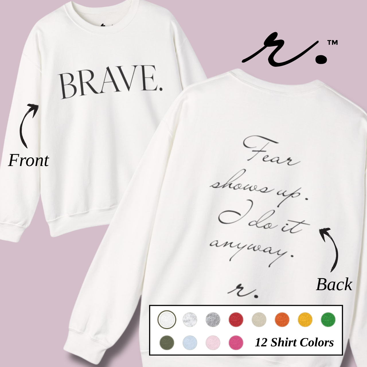 BRAVE. | Reminder Collection Crew - Adults product thumbnail image