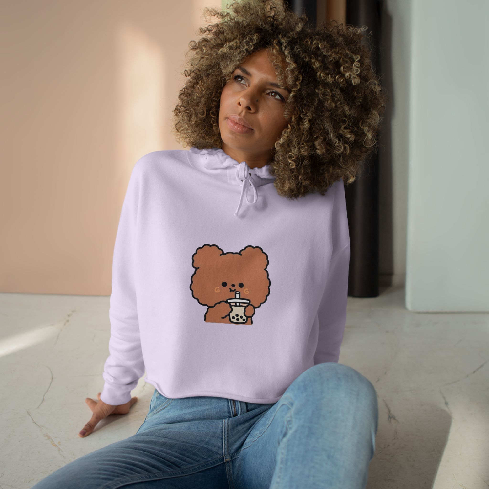 Personalized Women's Crop Hoodie, Trendy Streetwear, Casual Outfits, Summer Styles, Lounge Wear, Everyday Wear, Gift for Her product thumbnail image Personalized Women's Crop Hoodie, Trendy Streetwear, Casual Outfits, Summer Styles, Lounge Wear, Everyday Wear, Gift for Her product thumbnail image