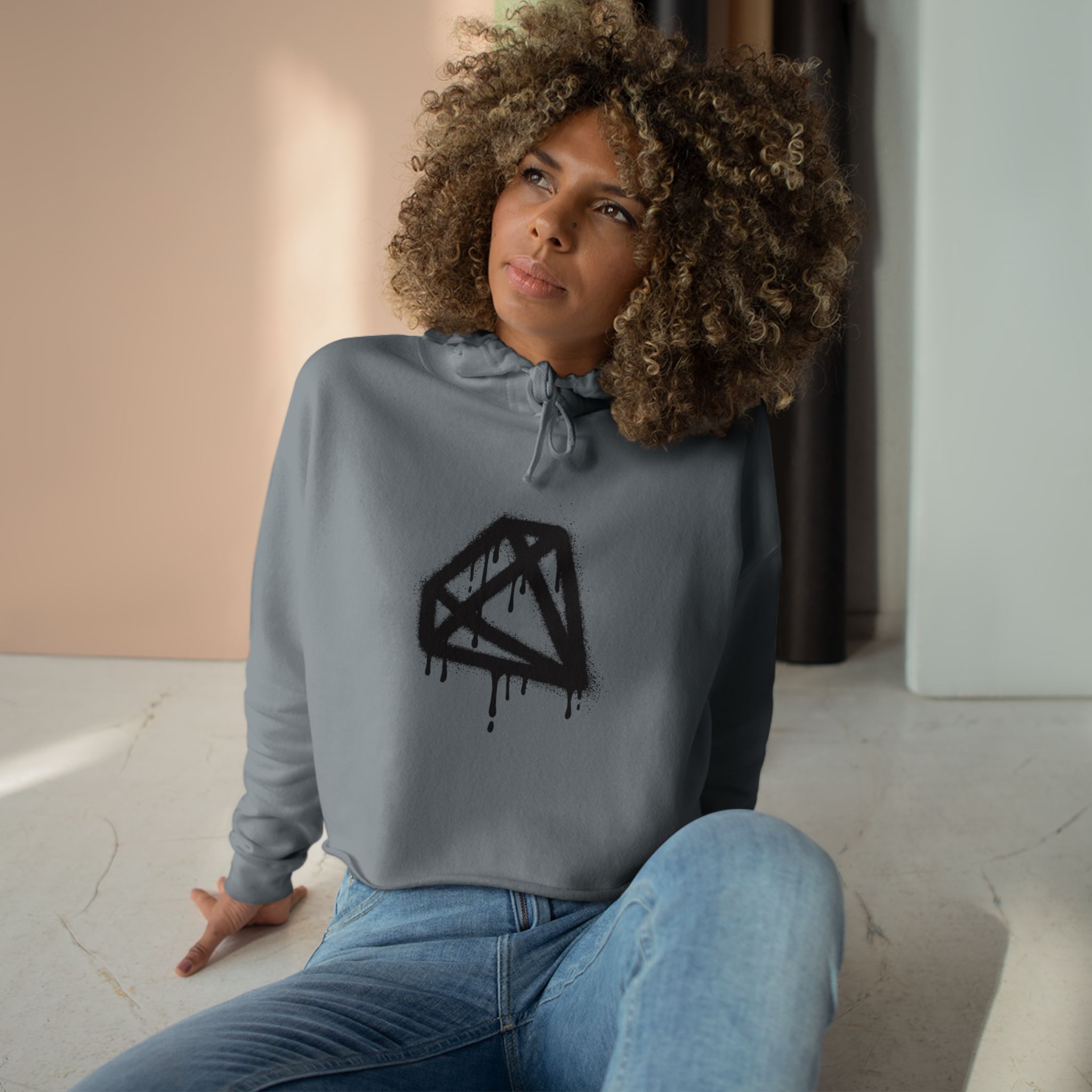 Personalized Women's Crop Hoodie, Trendy Streetwear, Casual Outfits, Summer Styles, Lounge Wear, Everyday Wear, Gift for Her product thumbnail image Personalized Women's Crop Hoodie, Trendy Streetwear, Casual Outfits, Summer Styles, Lounge Wear, Everyday Wear, Gift for Her product thumbnail image