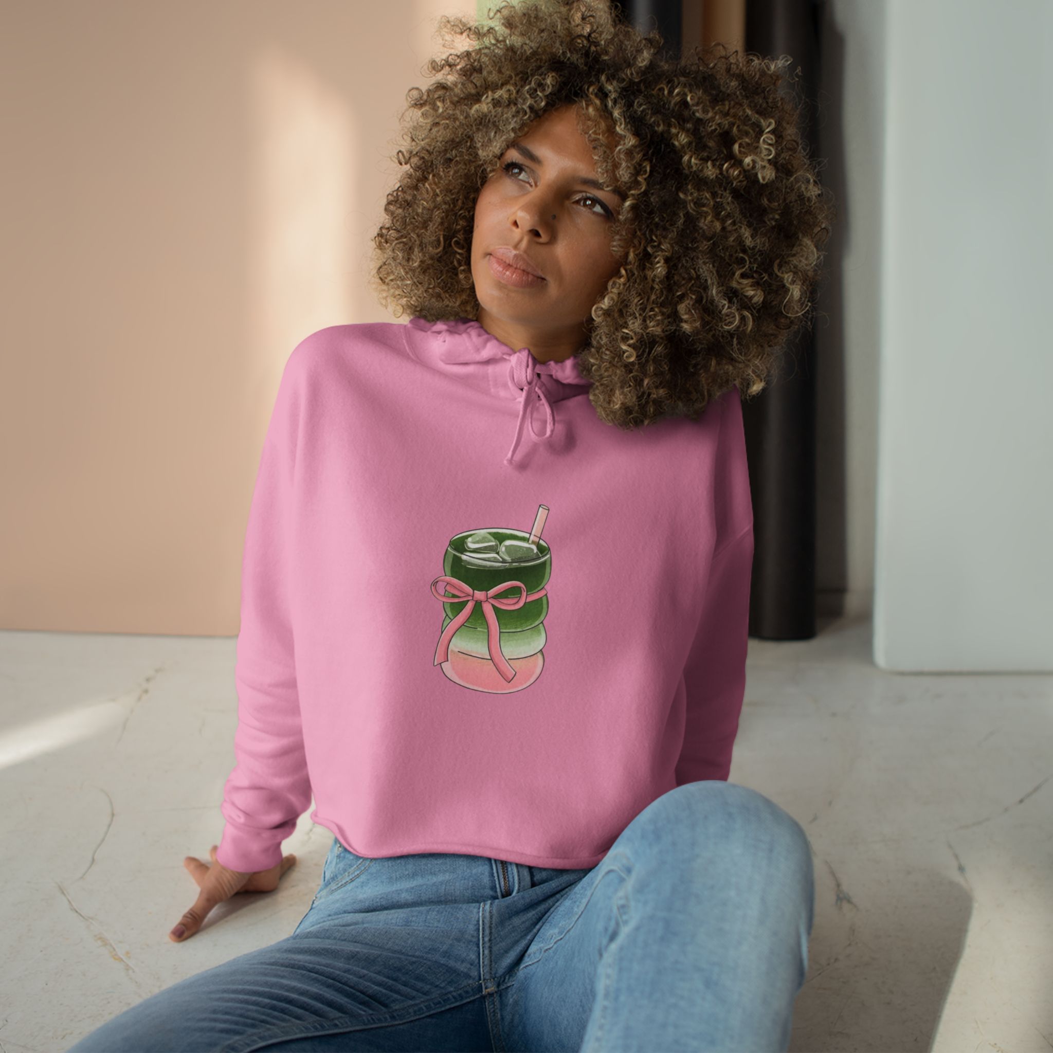 Personalized Women's Crop Hoodie, Trendy Streetwear, Casual Outfits, Summer Styles, Lounge Wear, Everyday Wear, Gift for Her product thumbnail image Personalized Women's Crop Hoodie, Trendy Streetwear, Casual Outfits, Summer Styles, Lounge Wear, Everyday Wear, Gift for Her product thumbnail image