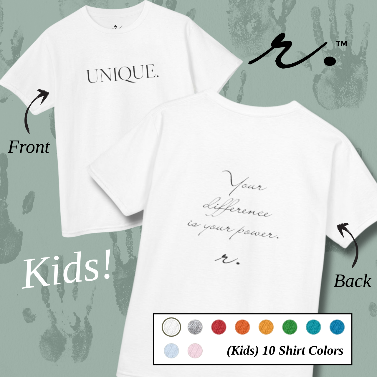 UNIQUE. | Reminder Collection Tee - Kids