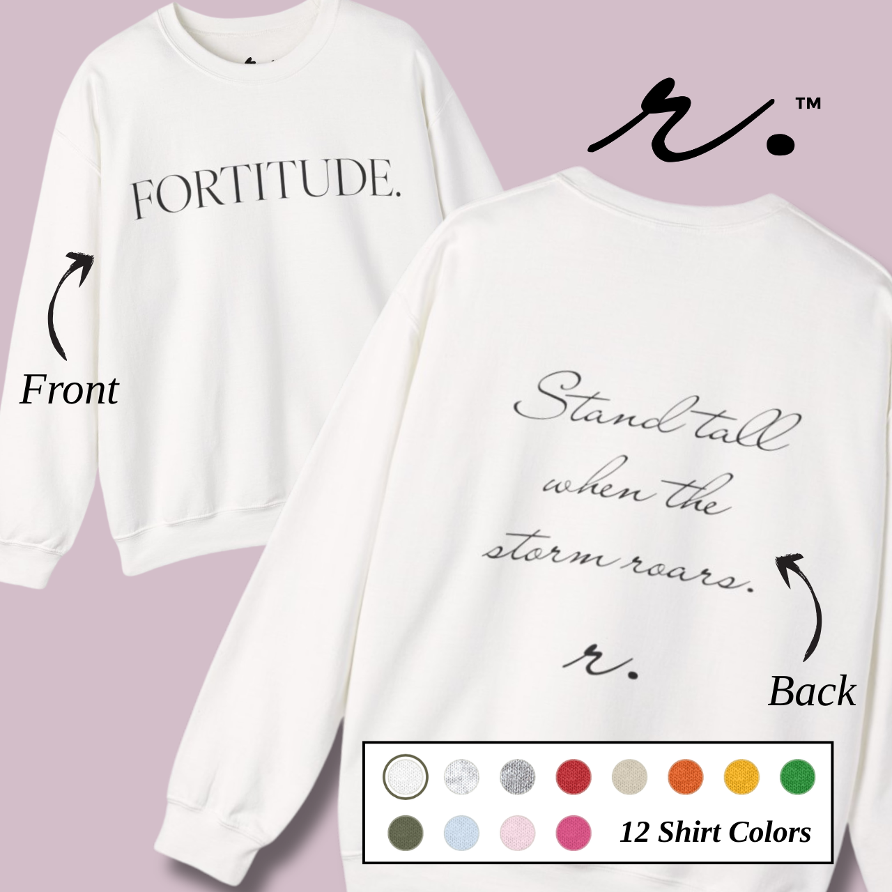 FORTITUDE. | Reminder Collection Crew - Adults product thumbnail image