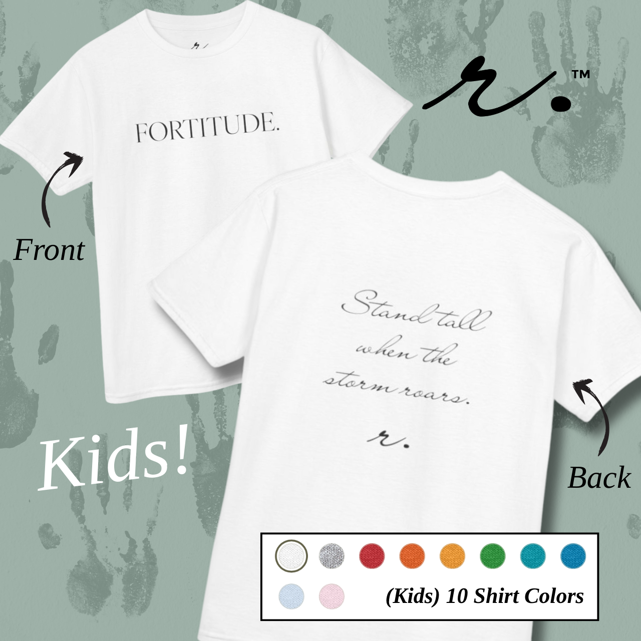 FORTITUDE. | Reminder Collection Tee - Kids