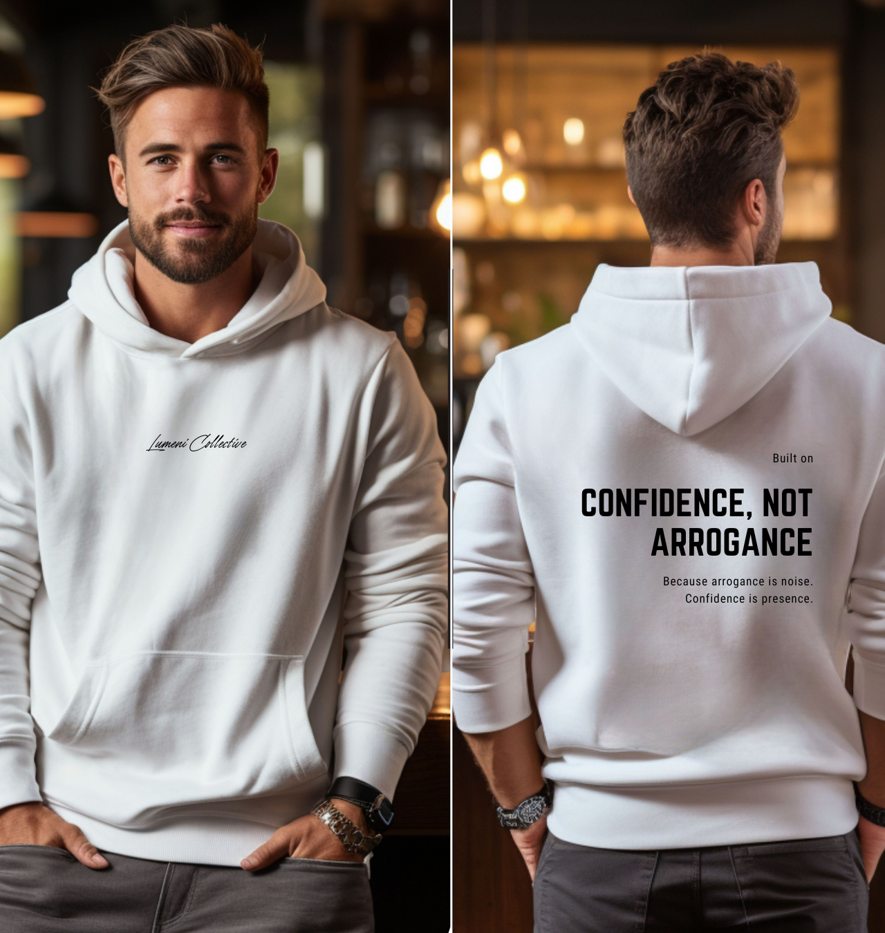 Confidence Hoodie – Unisex Heavy Blend Sweatshirt | Motivational Streetwear, Casual Everyday Wear, Inspirational Gift Confidence Hoodie – Unisex Heavy Blend Sweatshirt | Motivational Streetwear, Casual Everyday Wear, Inspirational Gift