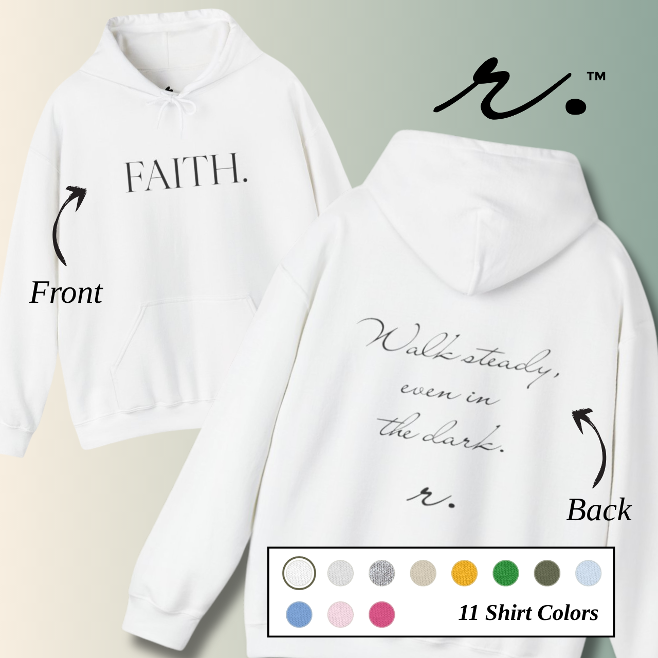 FAITH. | Reminder Collection Hoodie - Adults product thumbnail image