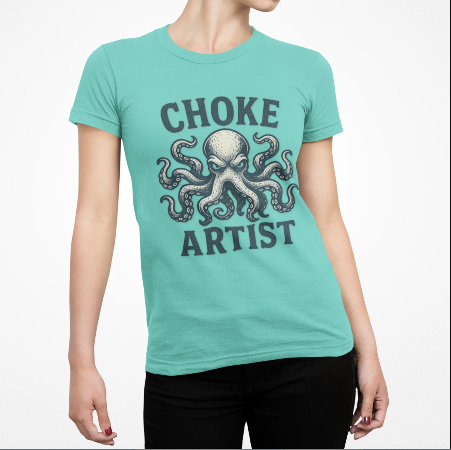 Choke Artist Octopus BJJ Women's T-Shirt  product thumbnail image