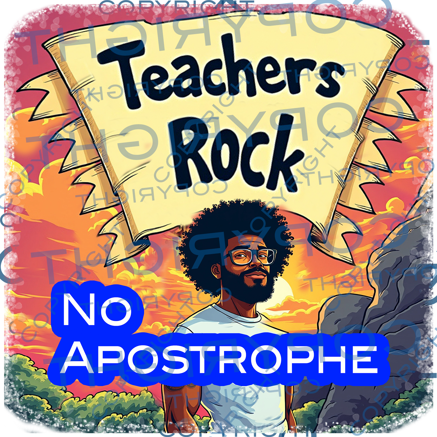 Teachers Rock -- Yes, they do! product thumbnail image Teachers Rock -- Yes, they do! product thumbnail image