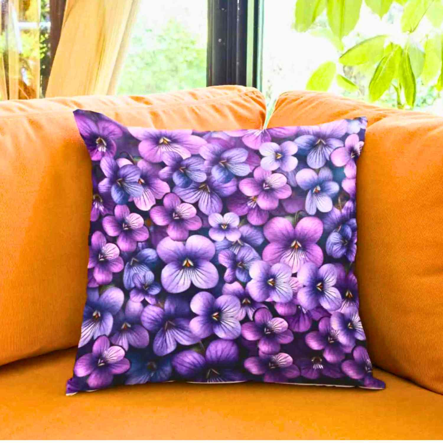 Vibrant Floral Pillowcase | Cozy Home Décor, Gift for Her, Bedroom Accent, Flower Print, Spring Decor Vibrant Floral Pillowcase | Cozy Home Décor, Gift for Her, Bedroom Accent, Flower Print, Spring Decor