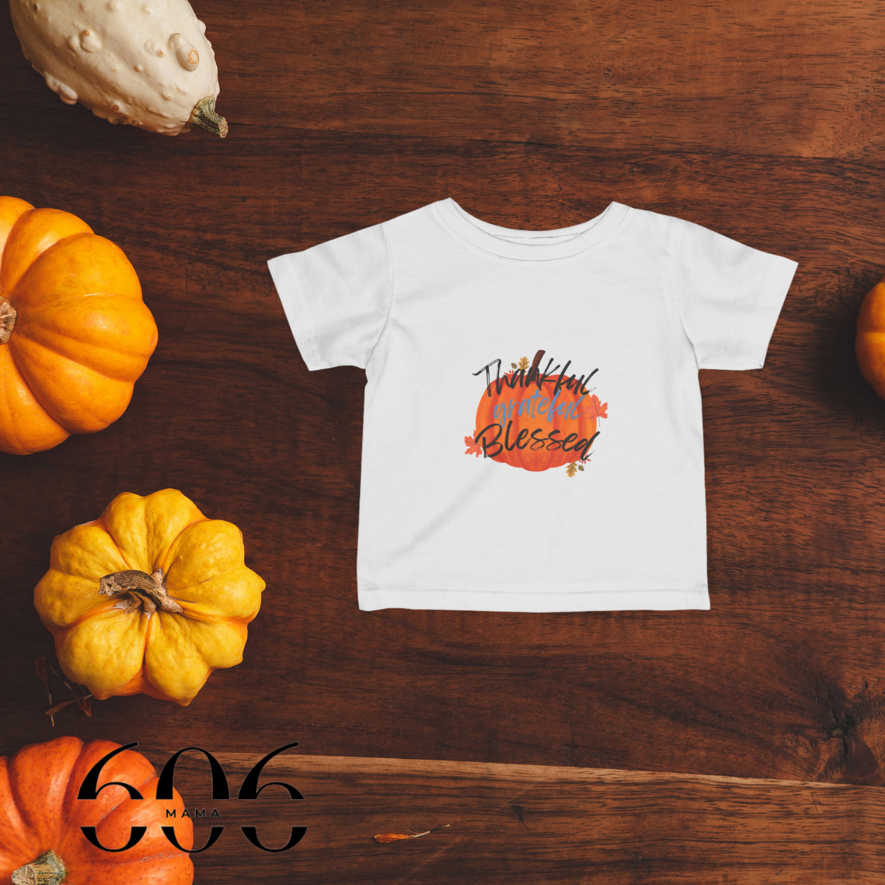 Thankful & Blessed Infant Tee | Cute Baby Shirt, Toddler Gift, Baby Shower Gift, Fall Apparel product thumbnail image Thankful & Blessed Infant Tee | Cute Baby Shirt, Toddler Gift, Baby Shower Gift, Fall Apparel product thumbnail image