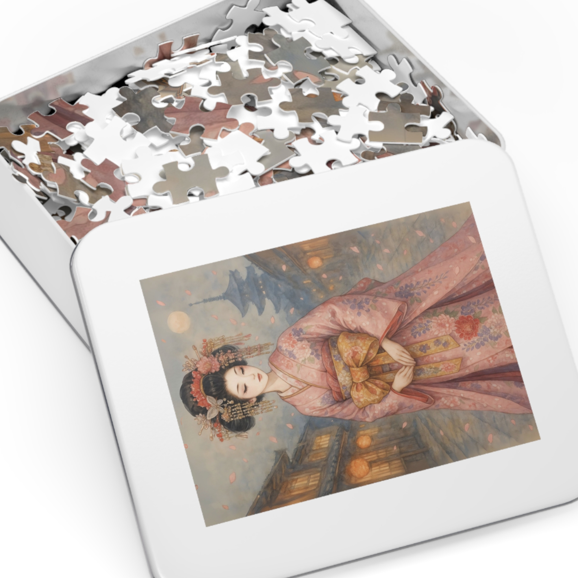 Moonlit Sakura Dream: A Puzzle of Japanese Elegance product thumbnail image