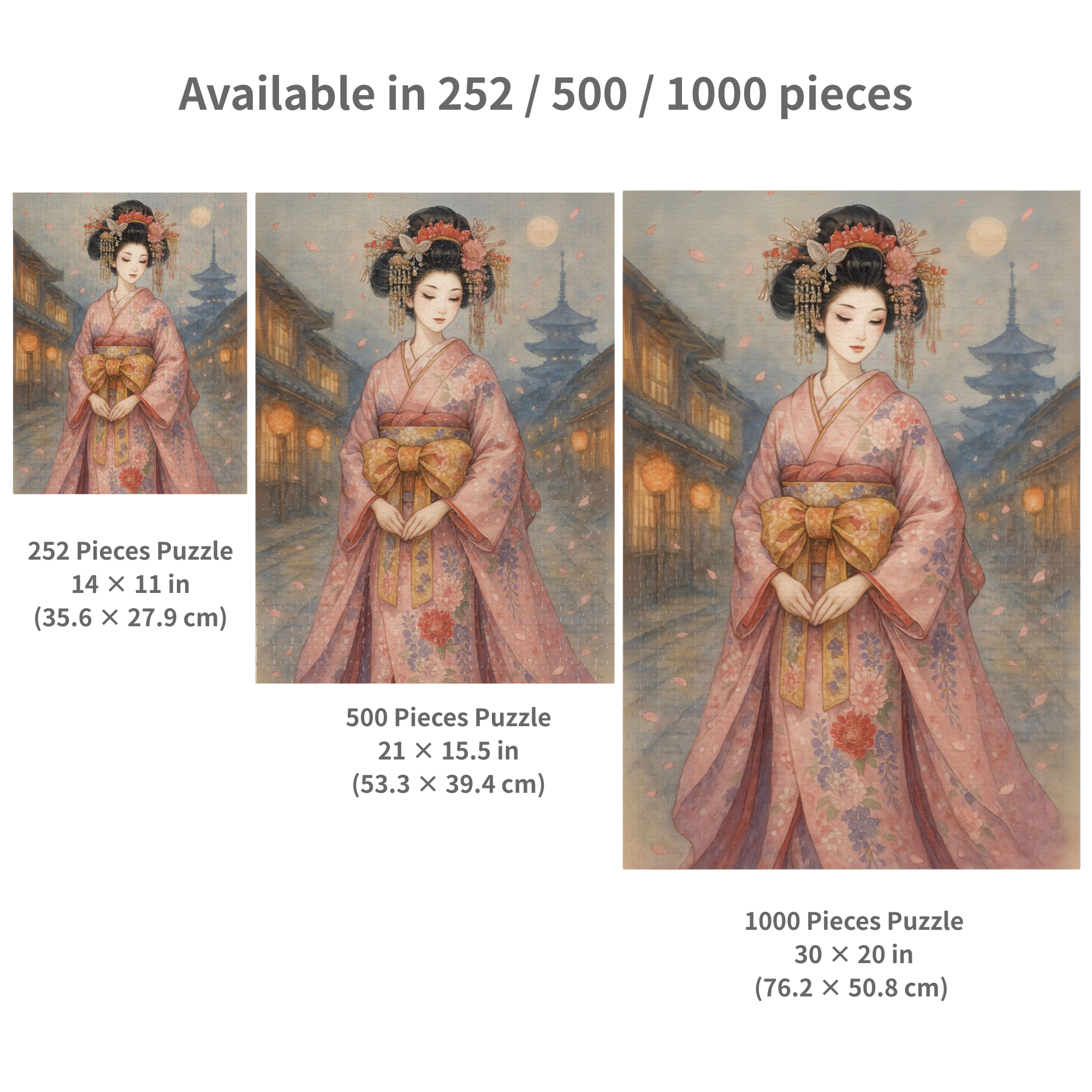 Moonlit Sakura Dream: A Puzzle of Japanese Elegance product thumbnail image