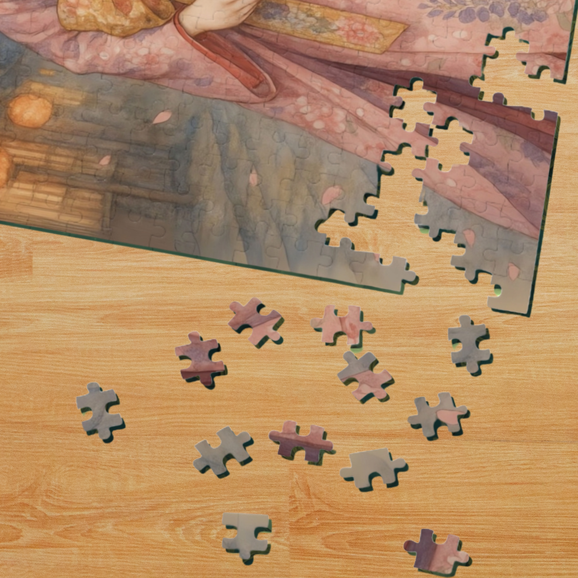 Moonlit Sakura Dream: A Puzzle of Japanese Elegance product thumbnail image