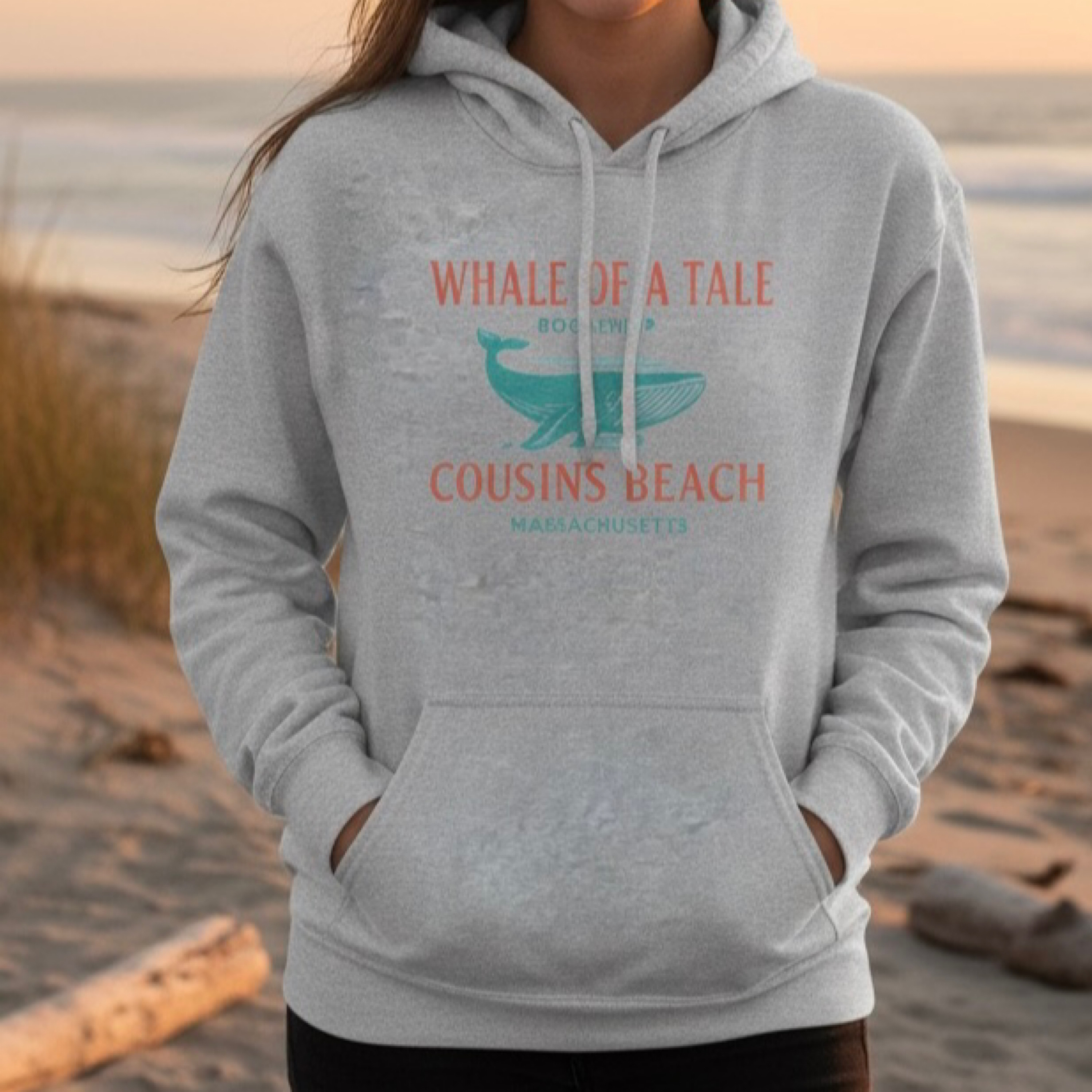 The Summer I Turned Pretty Hoodie  Cousins Beach Whale of a Tale Bookshop Sweatshirt Cozy Unisex Pullover Hoodie Gift