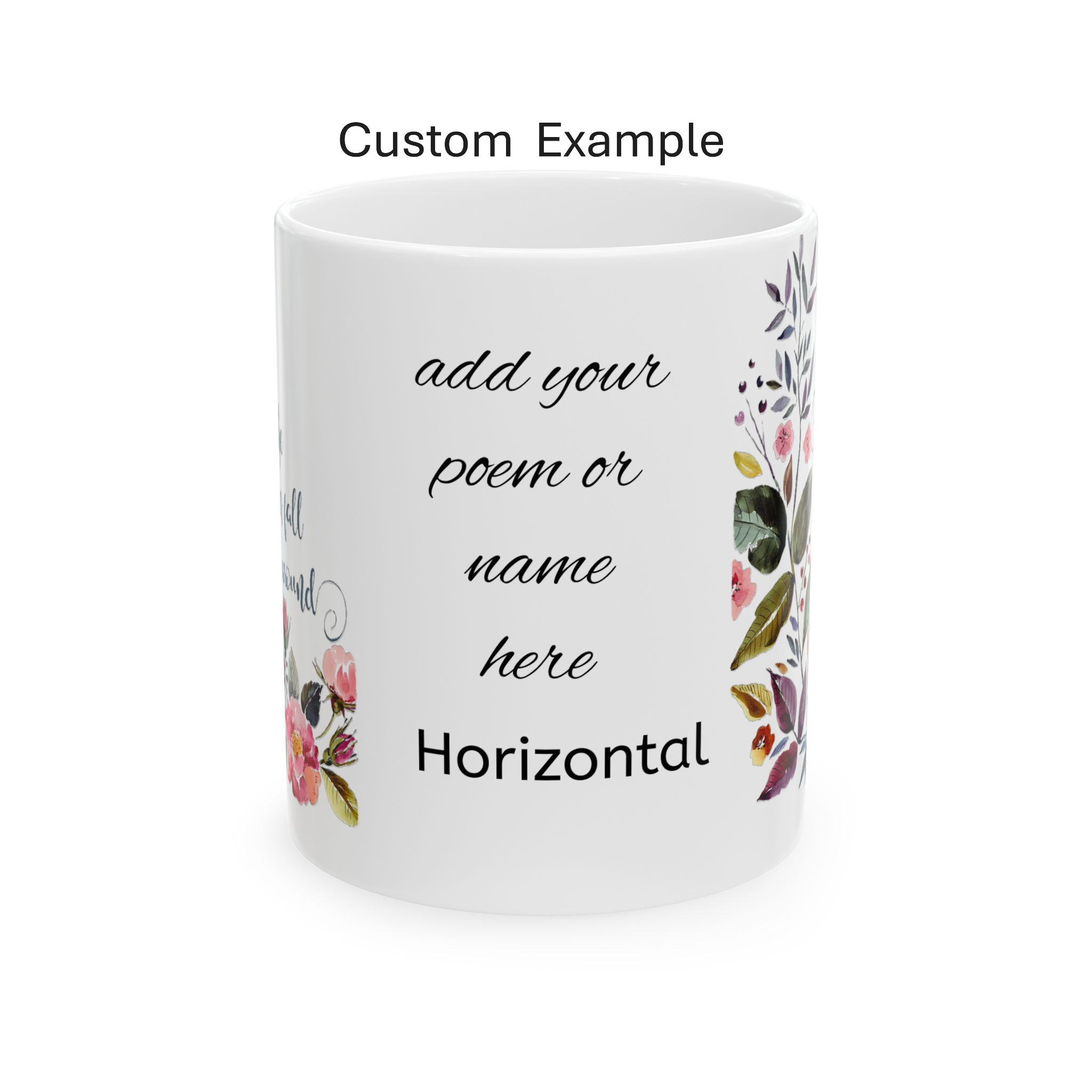 Let the Leaves Fall all over- Coffee Cup, Coffee Mug | Customize product thumbnail image