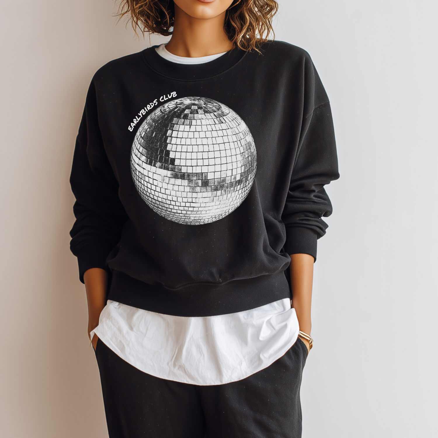 Shiny Chaos Sweatshirt - Dark product thumbnail image Shiny Chaos Sweatshirt - Dark product thumbnail image